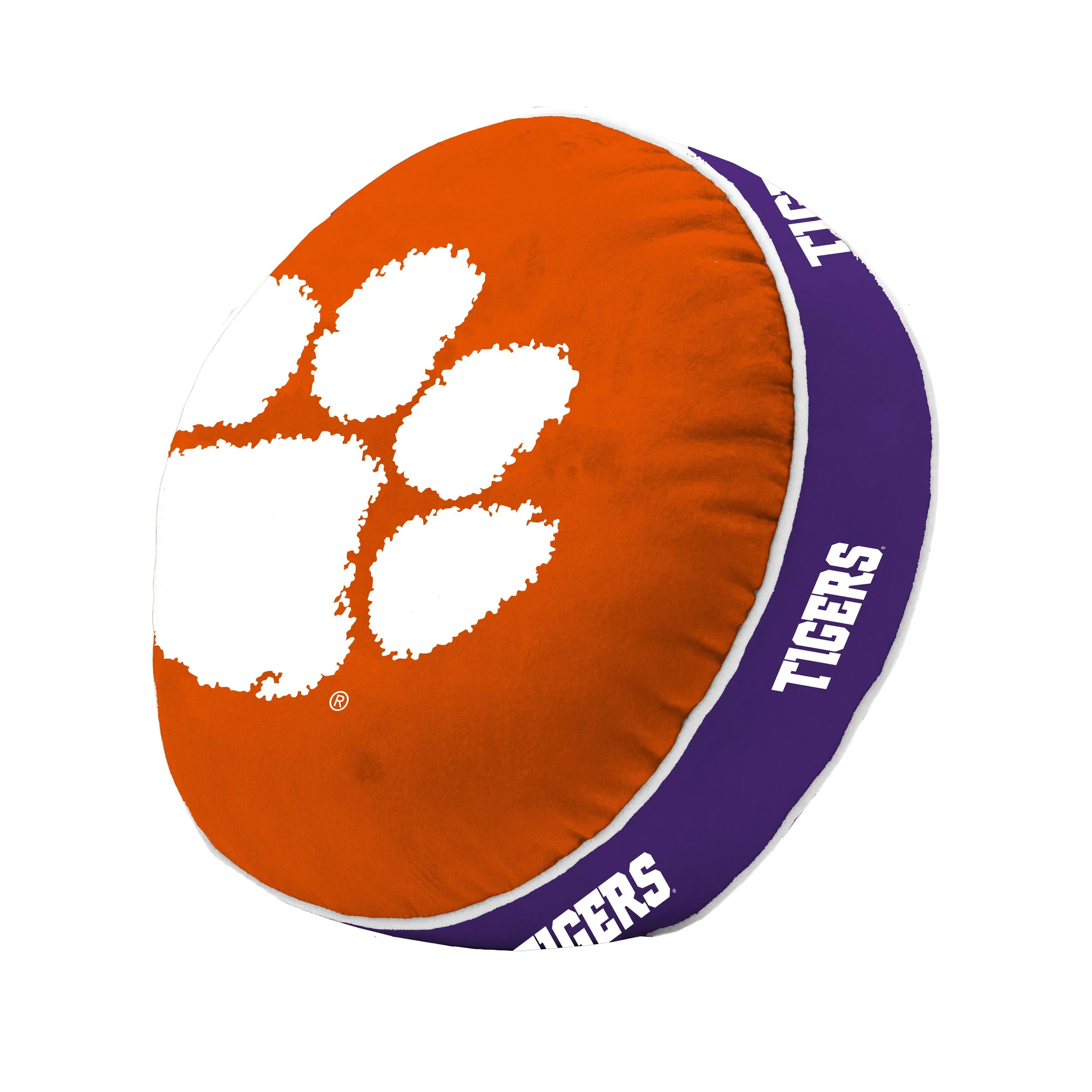 Clemson Puff Pillow