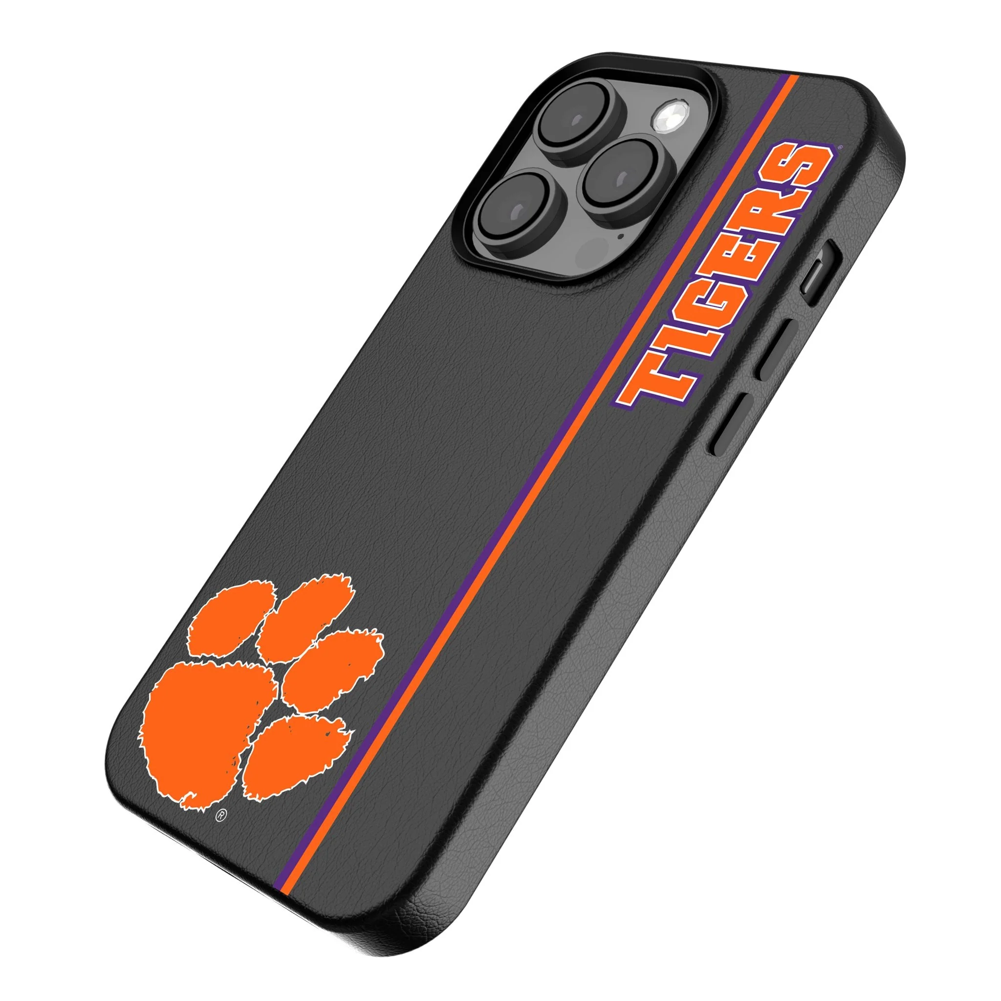 Clemson University Tigers Sidebar MagSafe Compatible Phone Case for Apple iPhone - Image 2