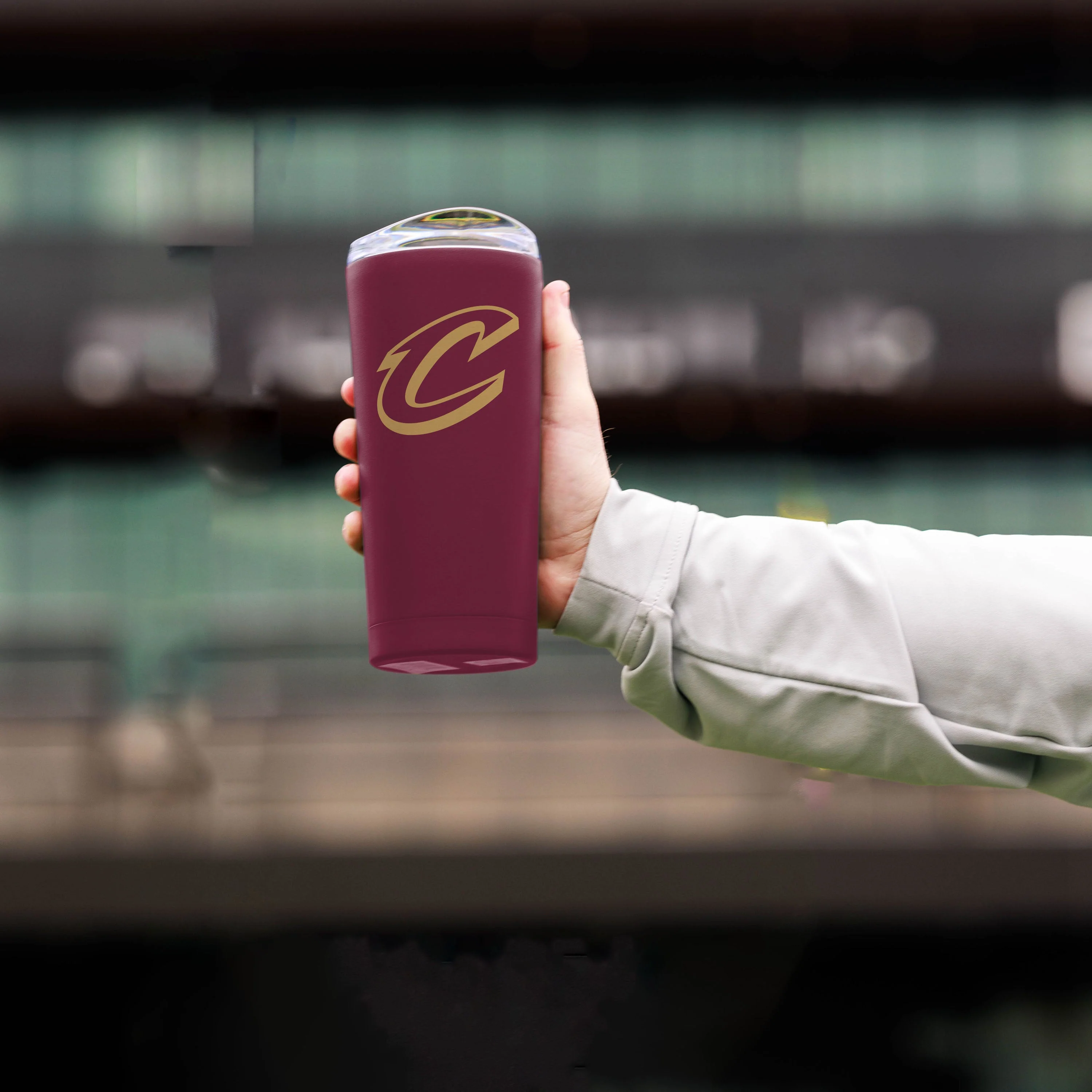 Cleveland Cavaliers 20oz Flipside Powder Coat Tumbler - Image 3