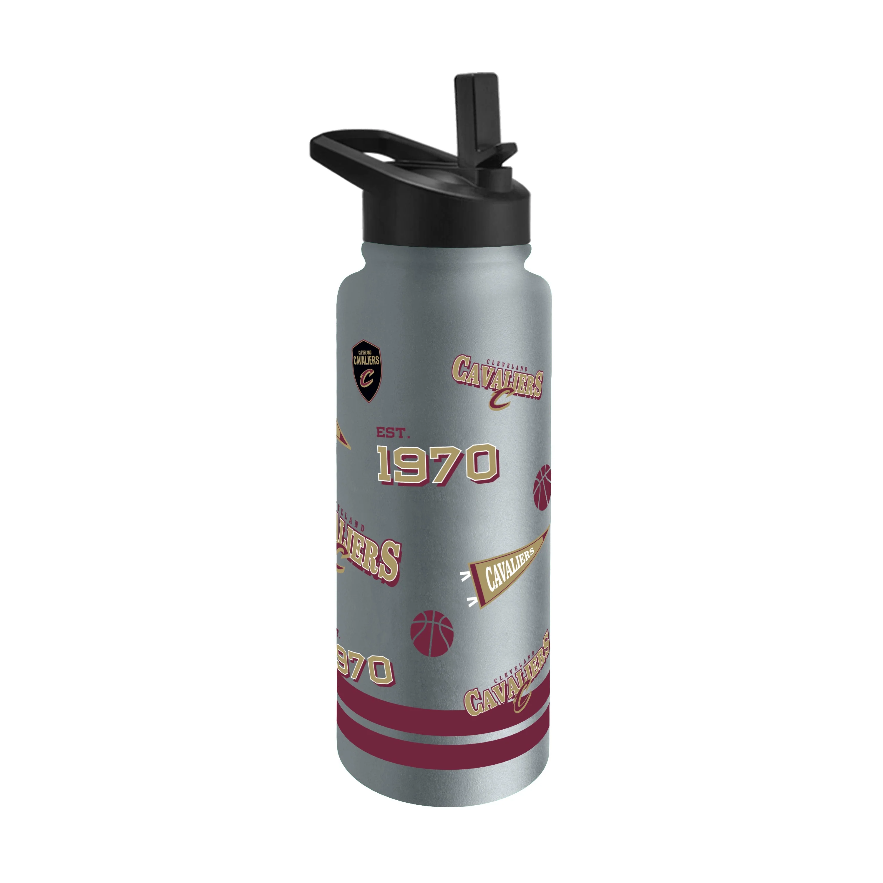 Cleveland Cavaliers 34oz Native Quencher Bottle - Image 2