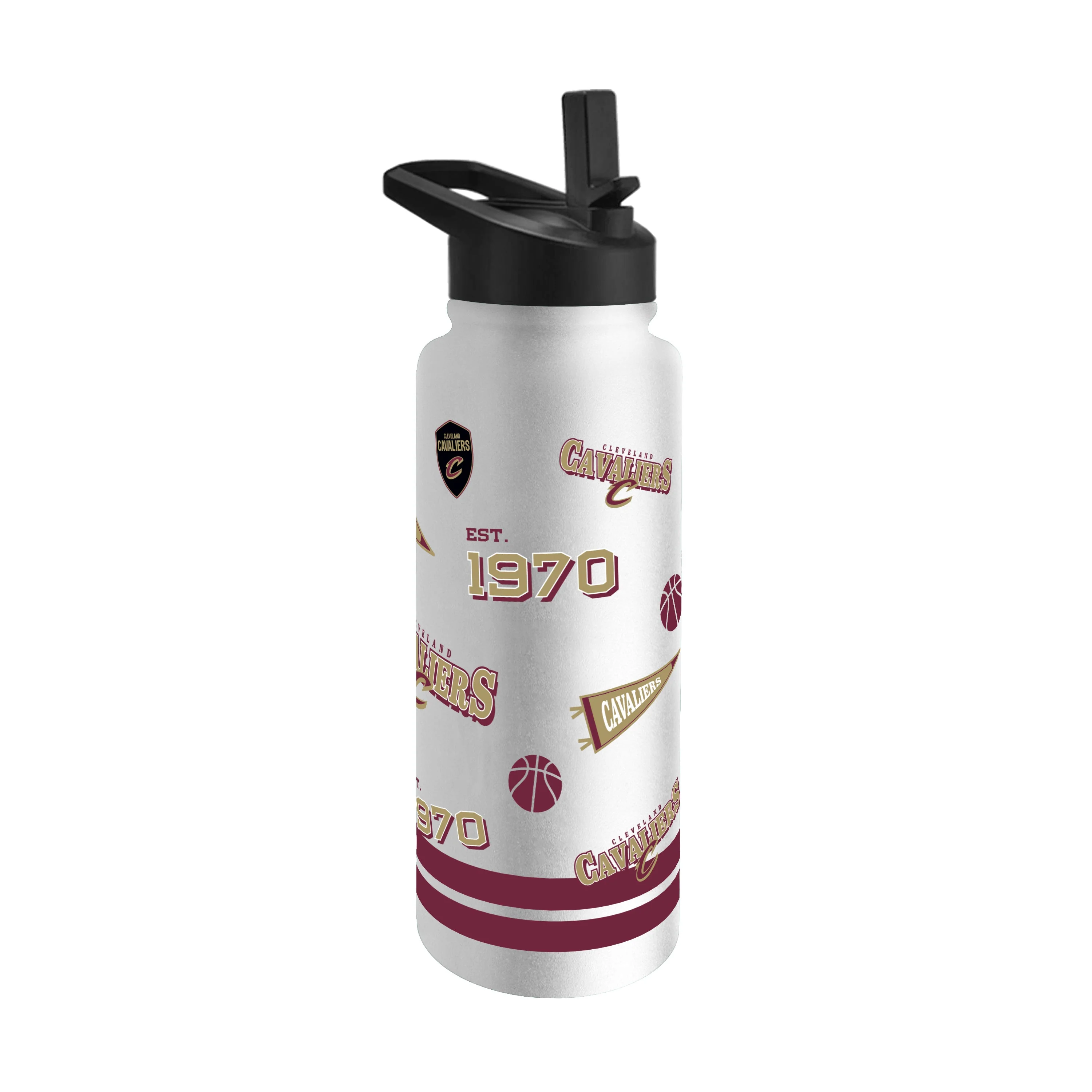 Cleveland Cavaliers 34oz Native Quencher Bottle - Image 2