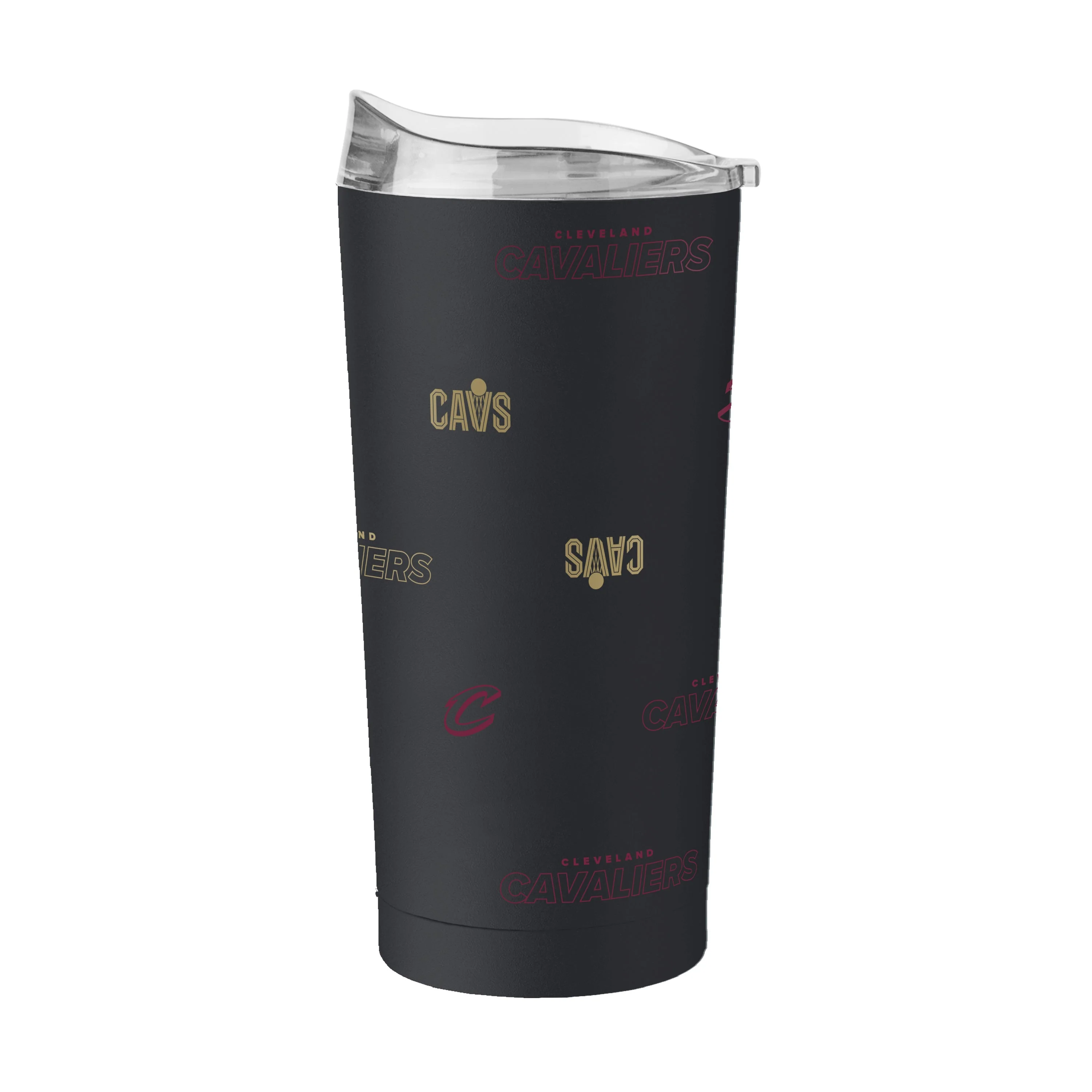 Cleveland Cavaliers Black 20oz Step And Repeat Powder Coat Tumbler