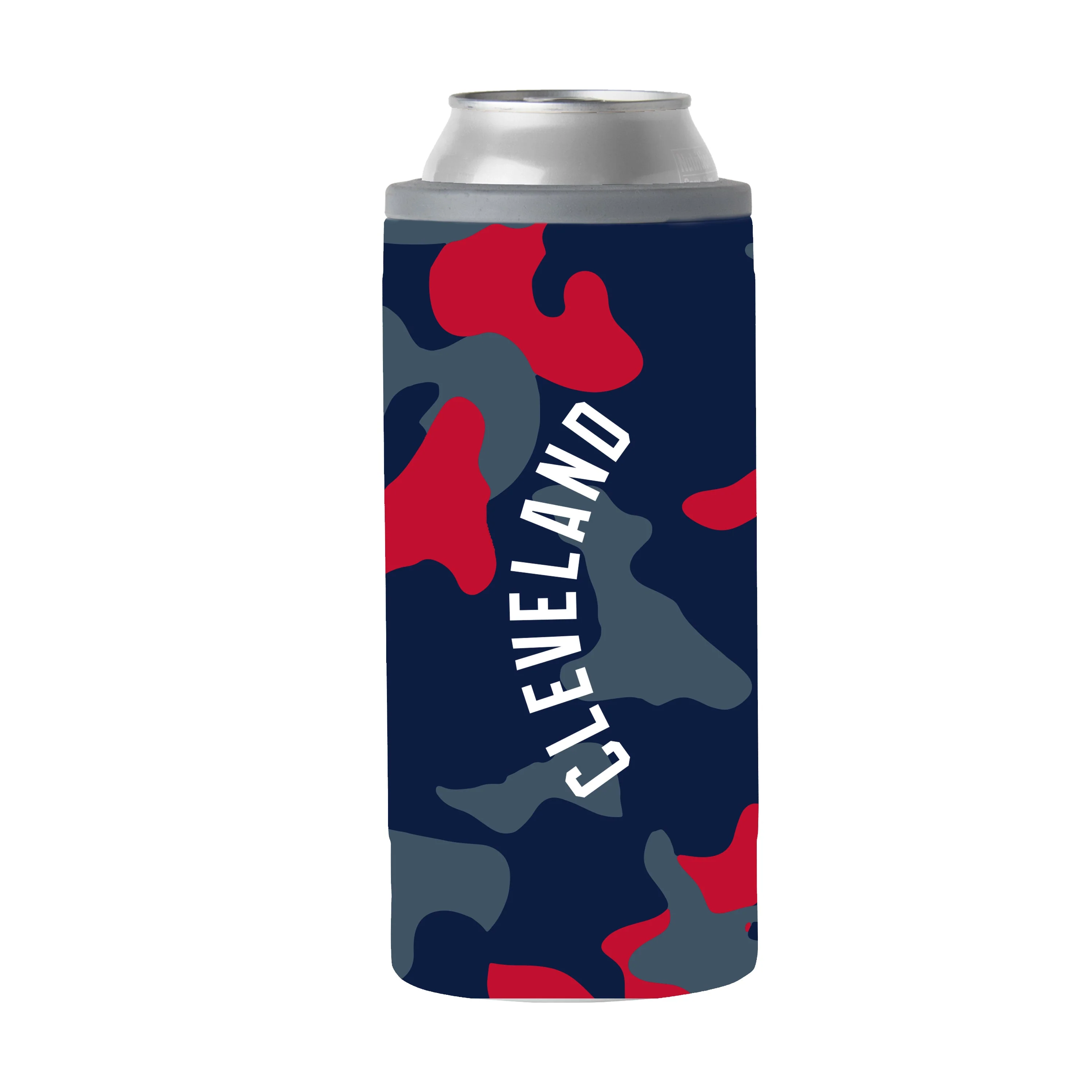 Cleveland Guardians 12oz Camo Slim Can Coolie - Image 2
