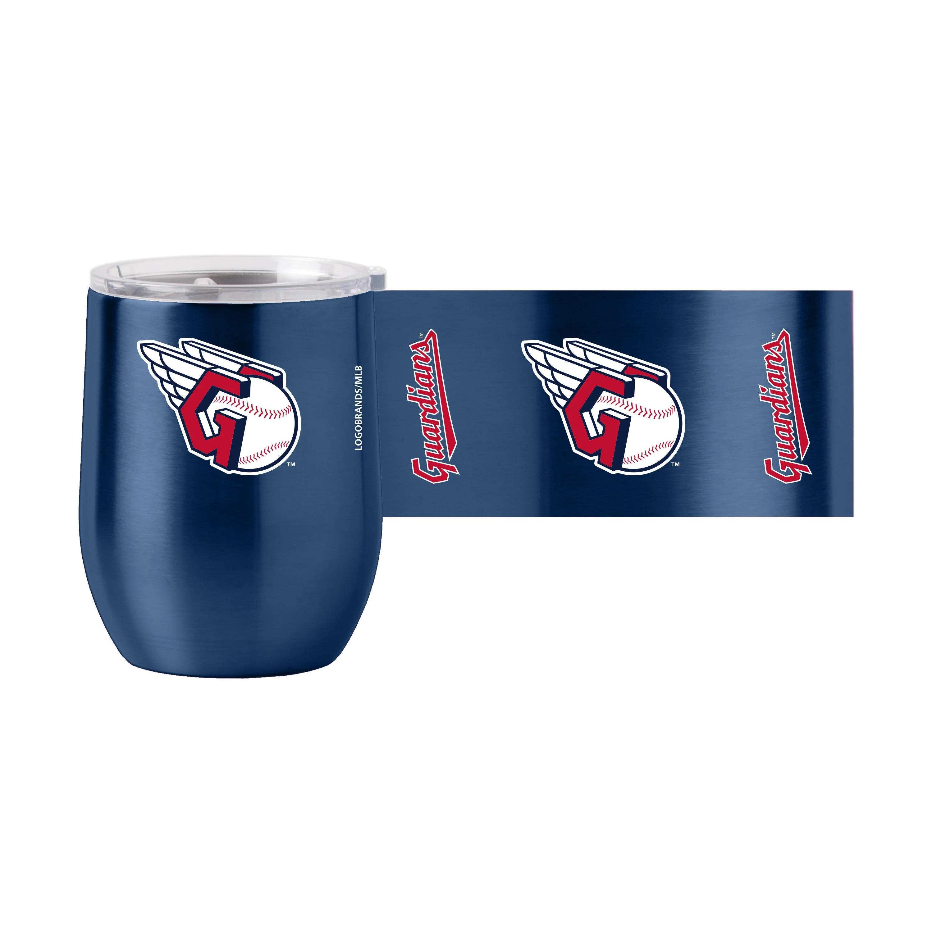 Cleveland Guardians 16oz Gameday Stainless Curved Beverage - Image 2
