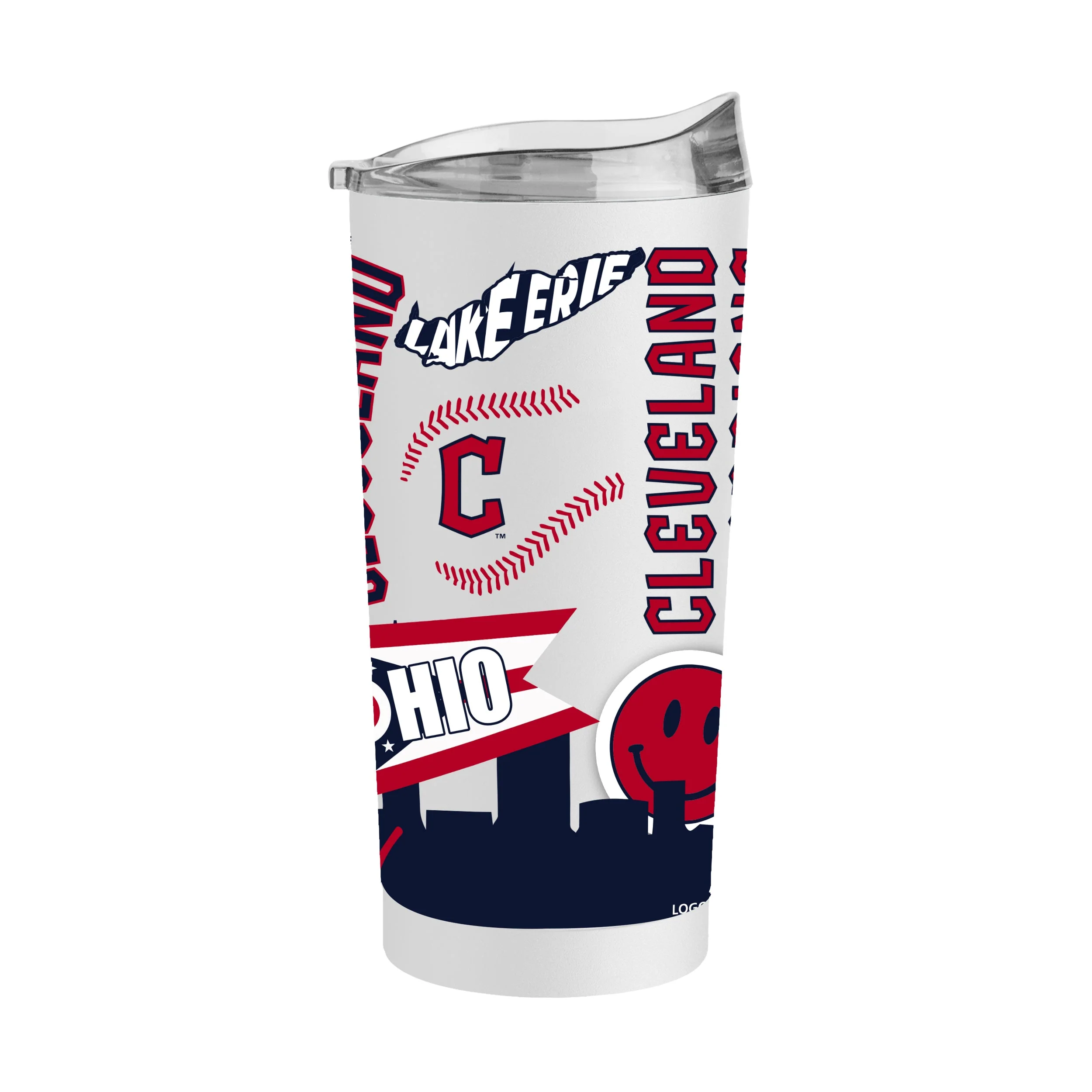 Cleveland Guardians 20oz Native Powder Coat Tumbler - Image 2