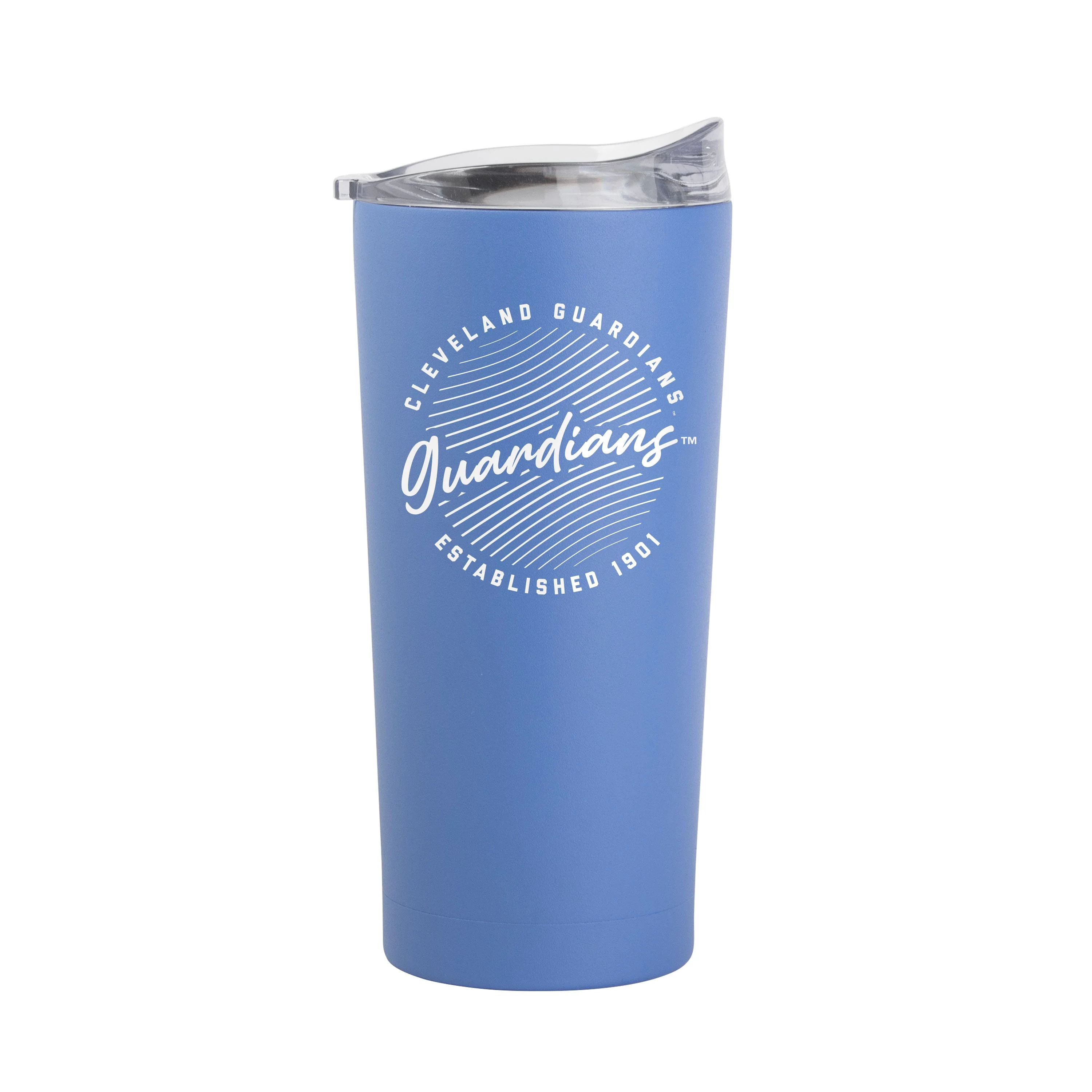 Cleveland Guardians 20oz Retro Script Arctic Powder Coat Tumbler - Image 2