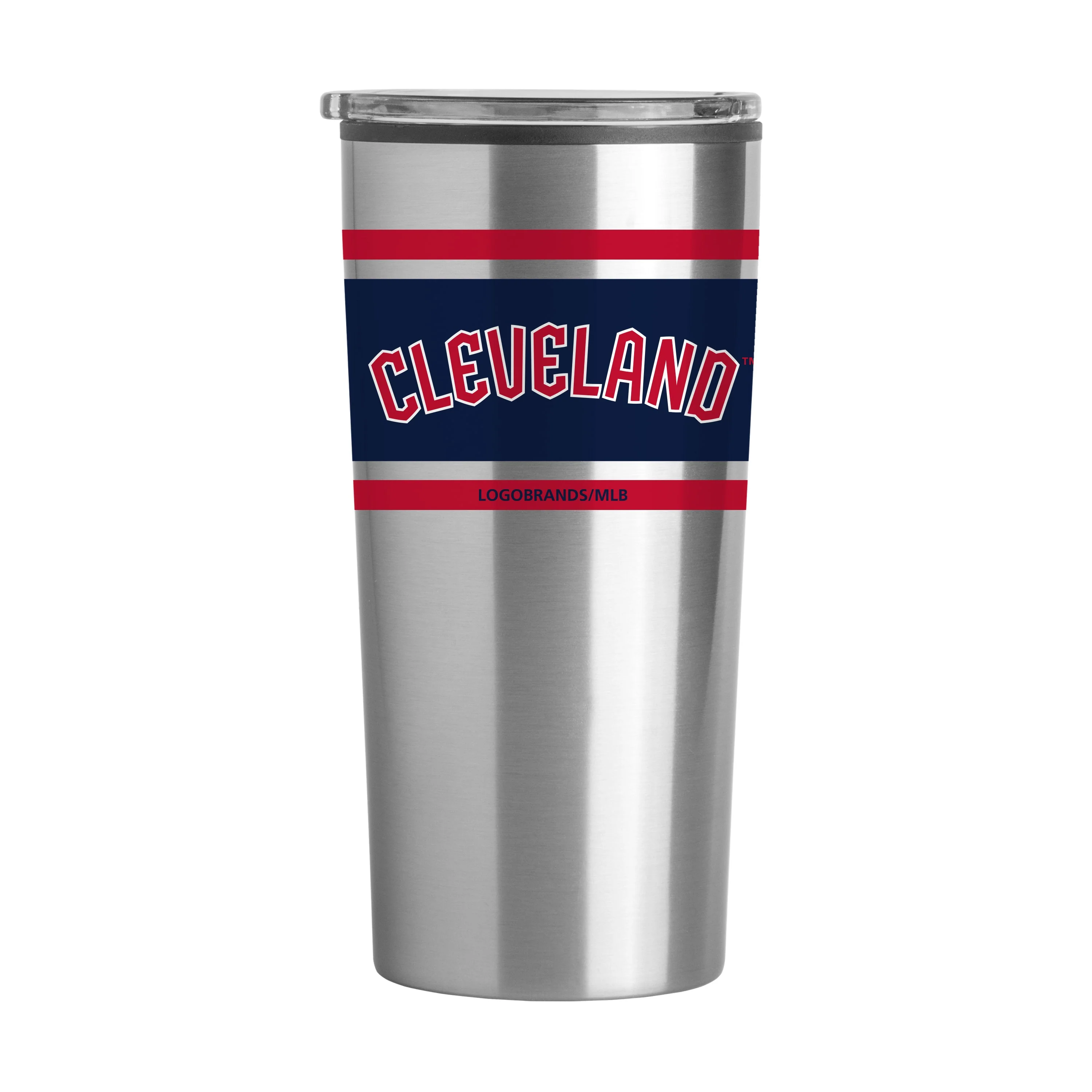Cleveland Guardians 20oz Stripe Fusion Tumbler - Image 2