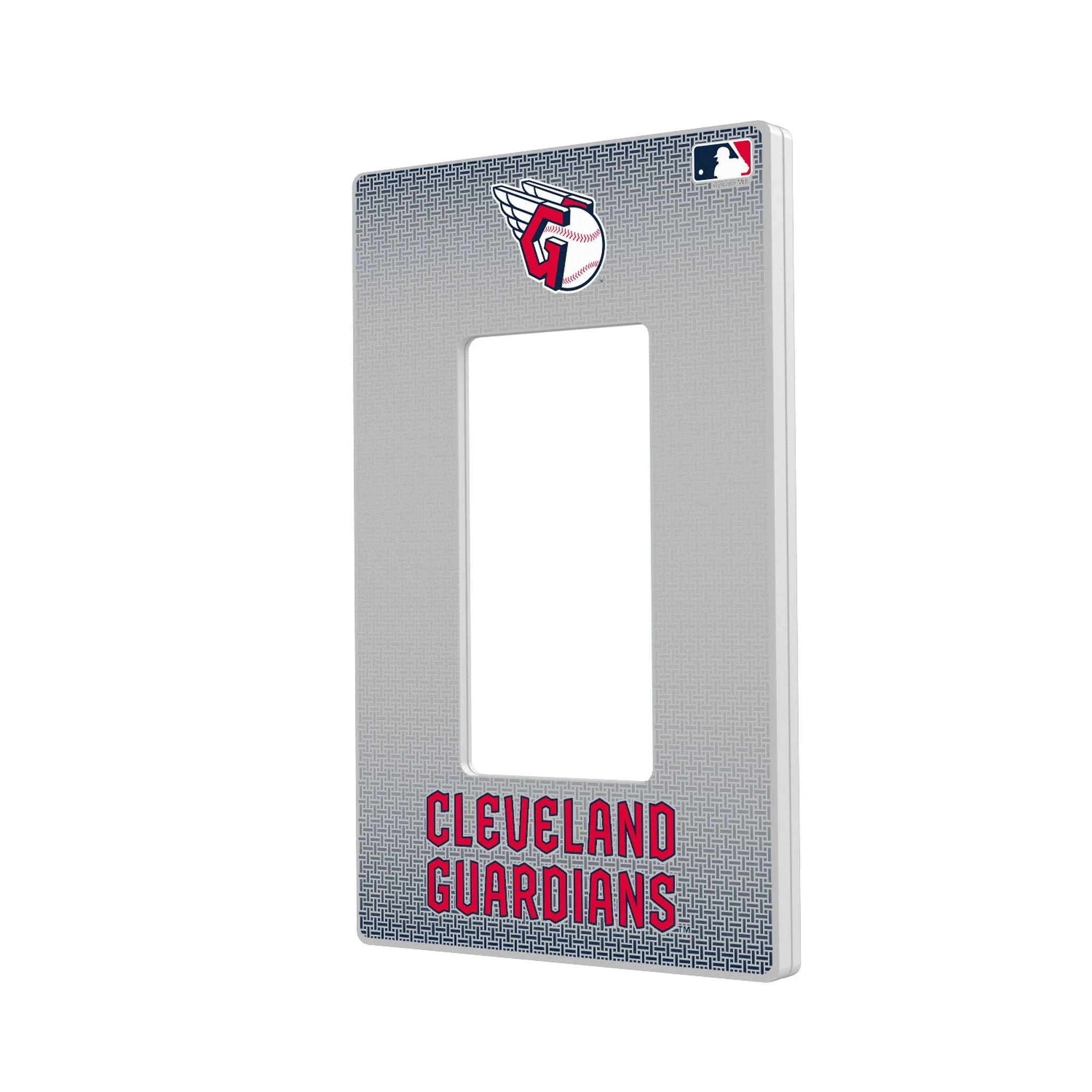 Cleveland Guardians Linen Hidden-Screw Light Switch Plate - Image 2