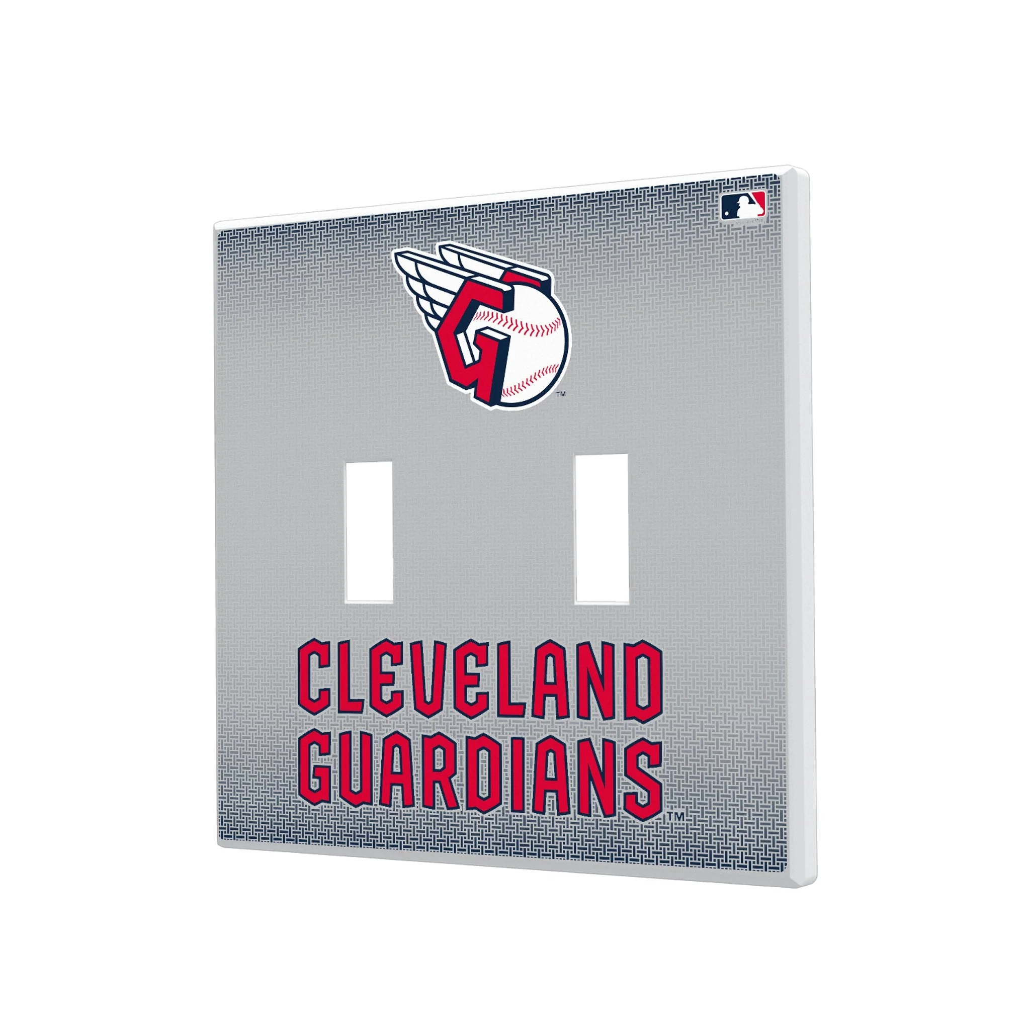 Cleveland Guardians Linen Hidden-Screw Light Switch Plate - Image 3