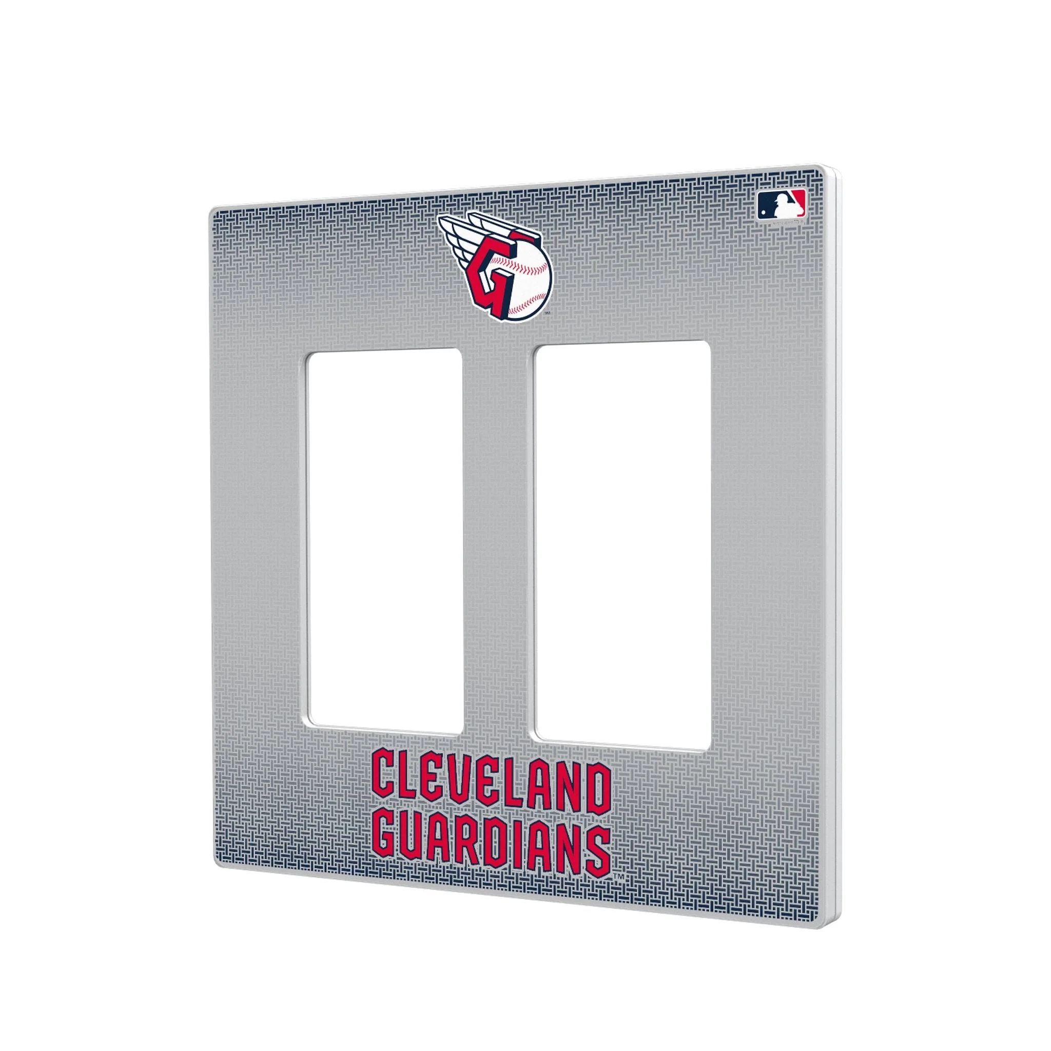 Cleveland Guardians Linen Hidden-Screw Light Switch Plate - Image 4