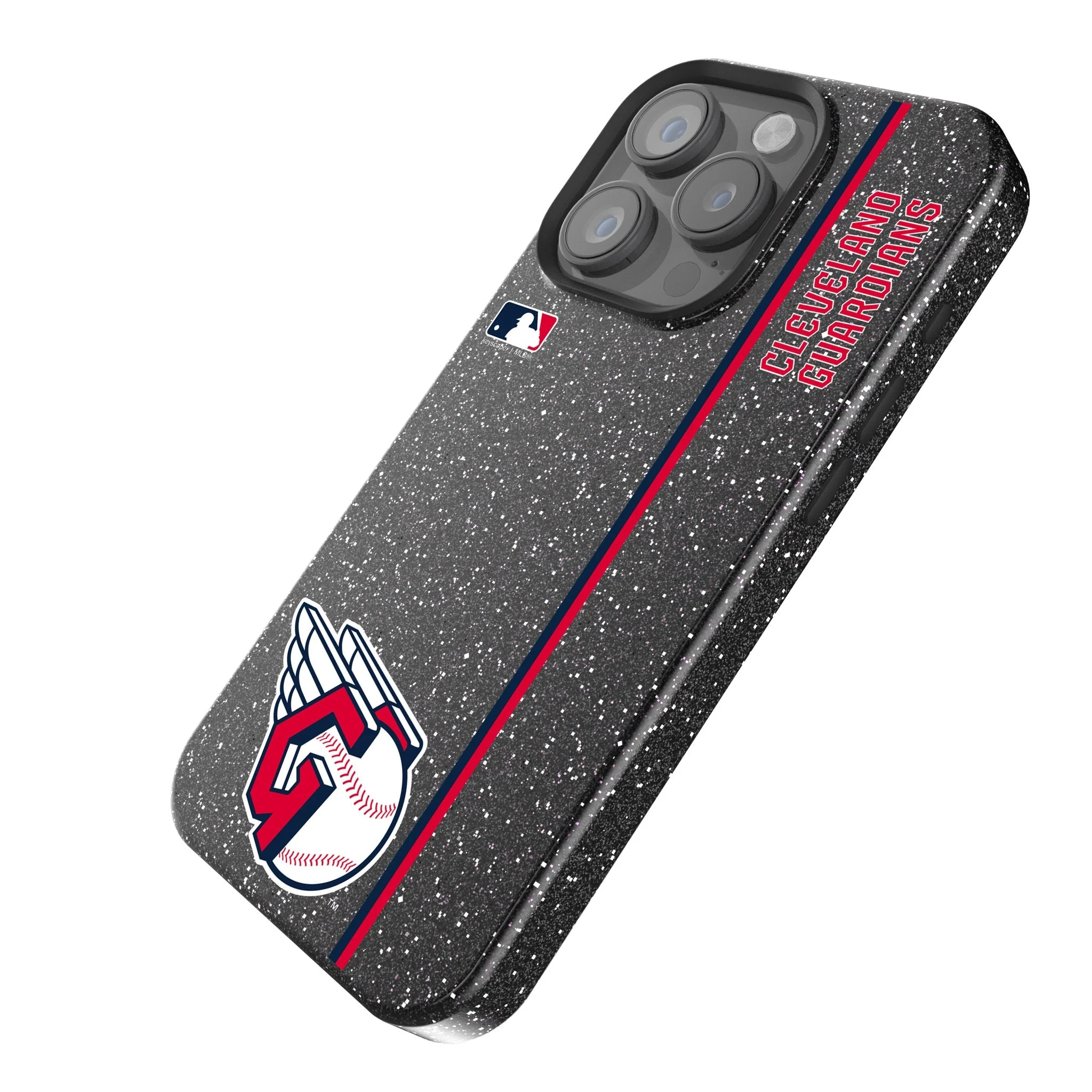 Cleveland Guardians Sidebar Bling Phone Case - Image 2