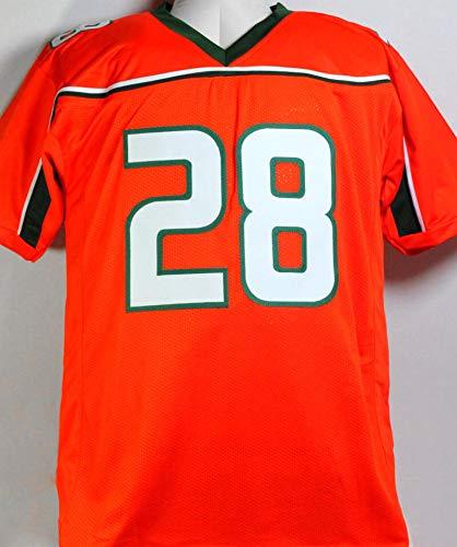 Clinton Portis Signed Orange College Style Jersey W/Natl Champs- JSA W Auth - Image 2
