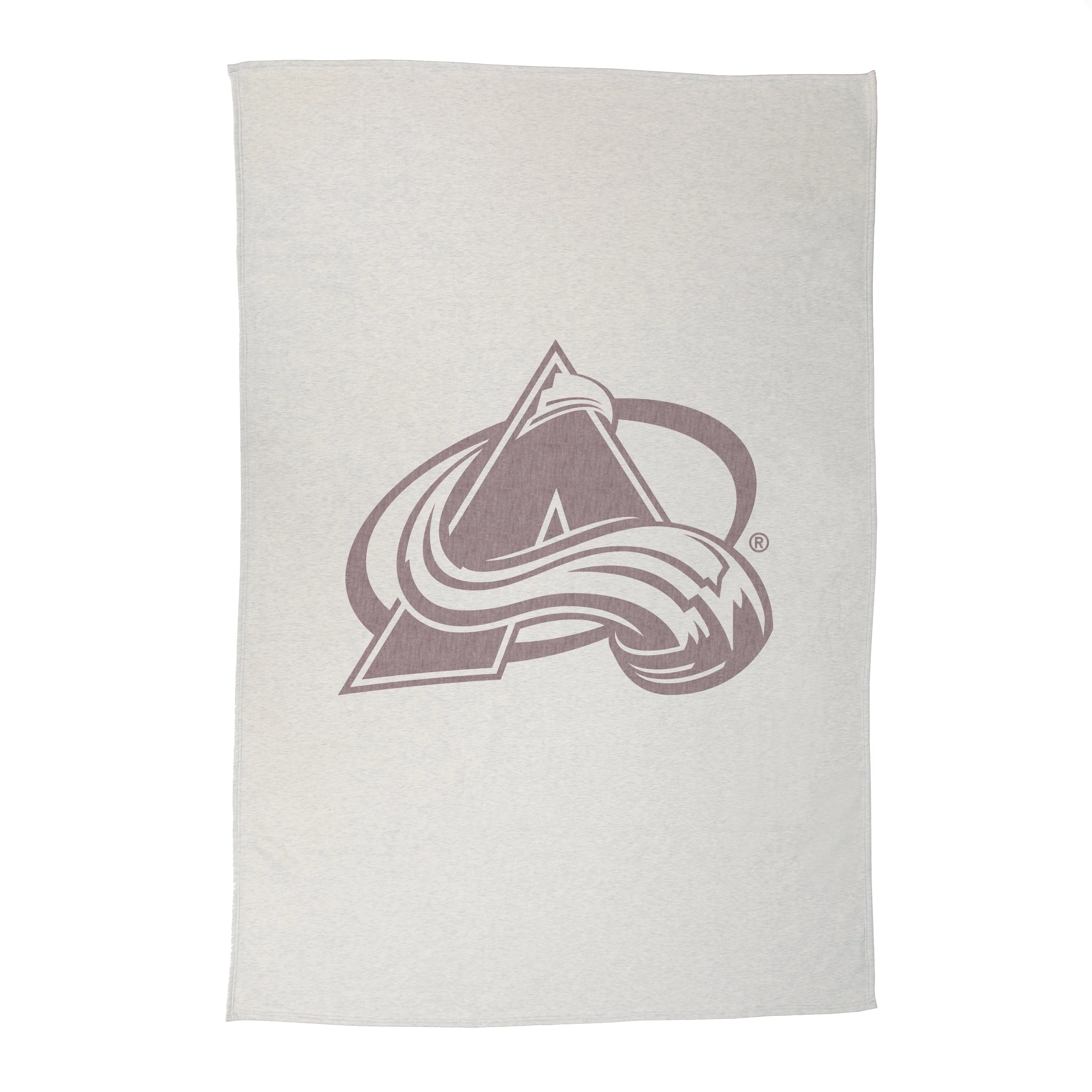 Colorado Avalanche Oversized Logo Sublimated Sweatshirt Blanket