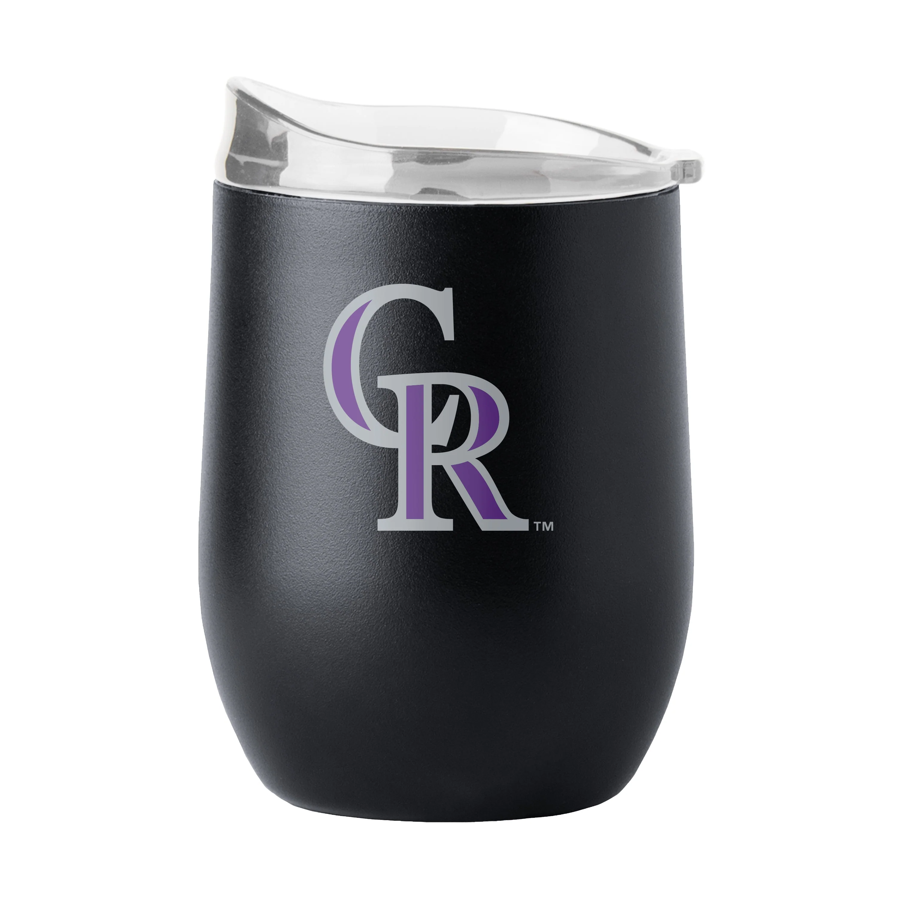 Colorado Rockies 16oz Flipside Powder Coat Curved Beverage