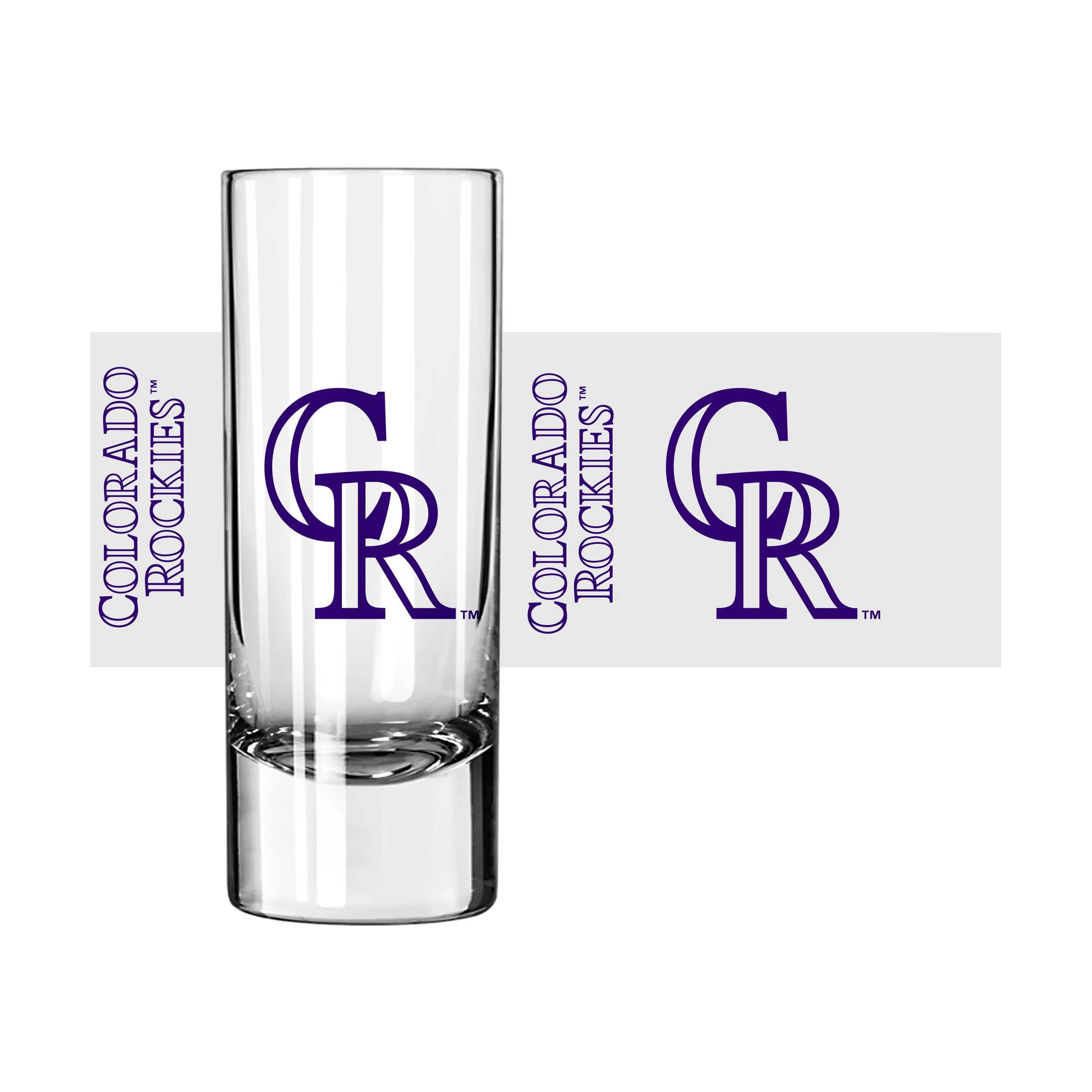 Colorado Rockies 2.5oz Gameday Shooter Glass - Image 2