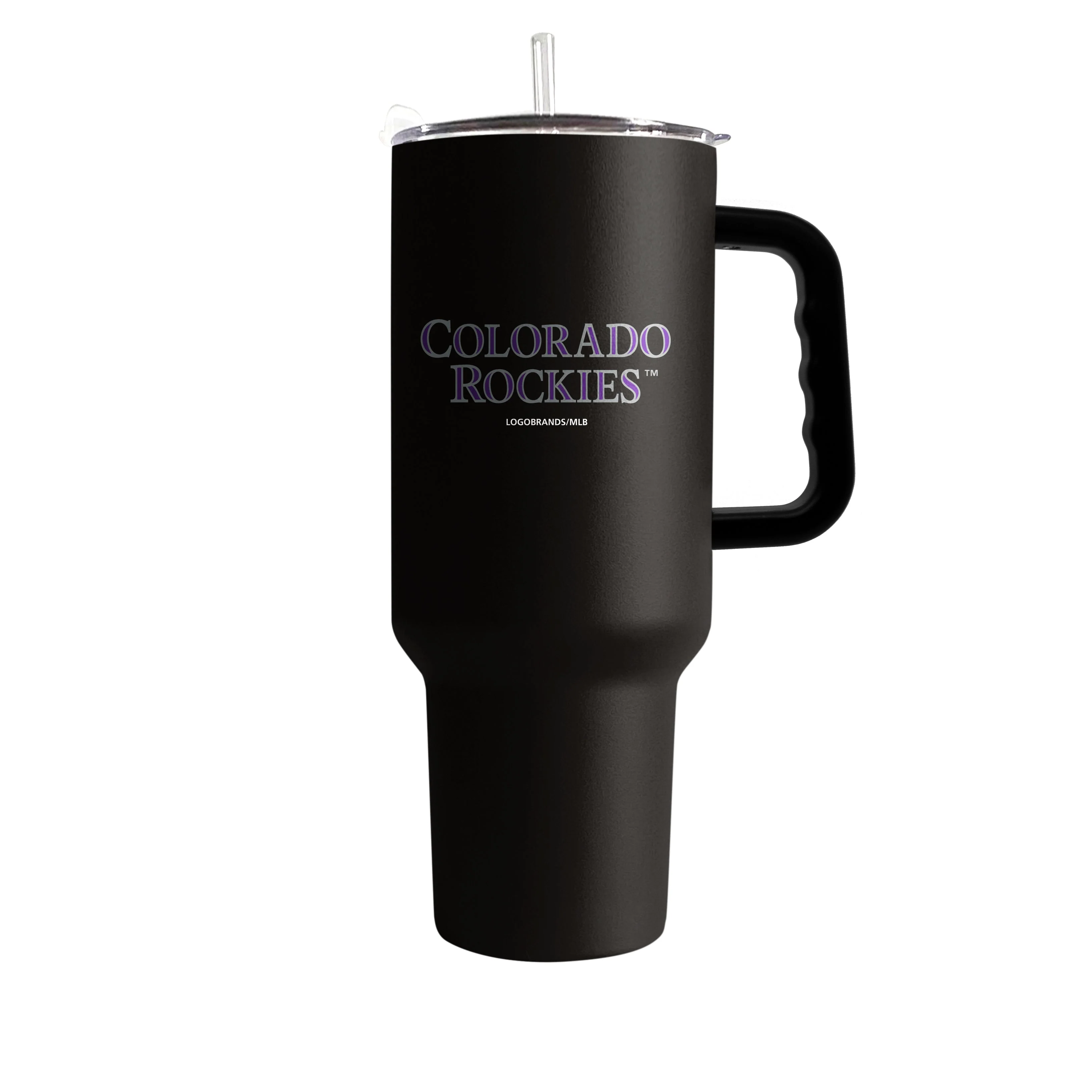 Colorado Rockies 40oz Flipside Powder Coat Tumbler - Image 2