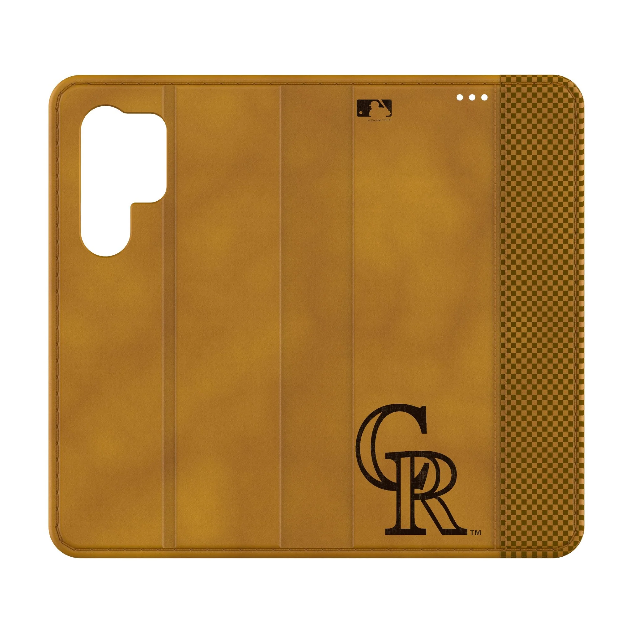 Colorado Rockies Burn Folio Phone Case for Samsung Galaxy