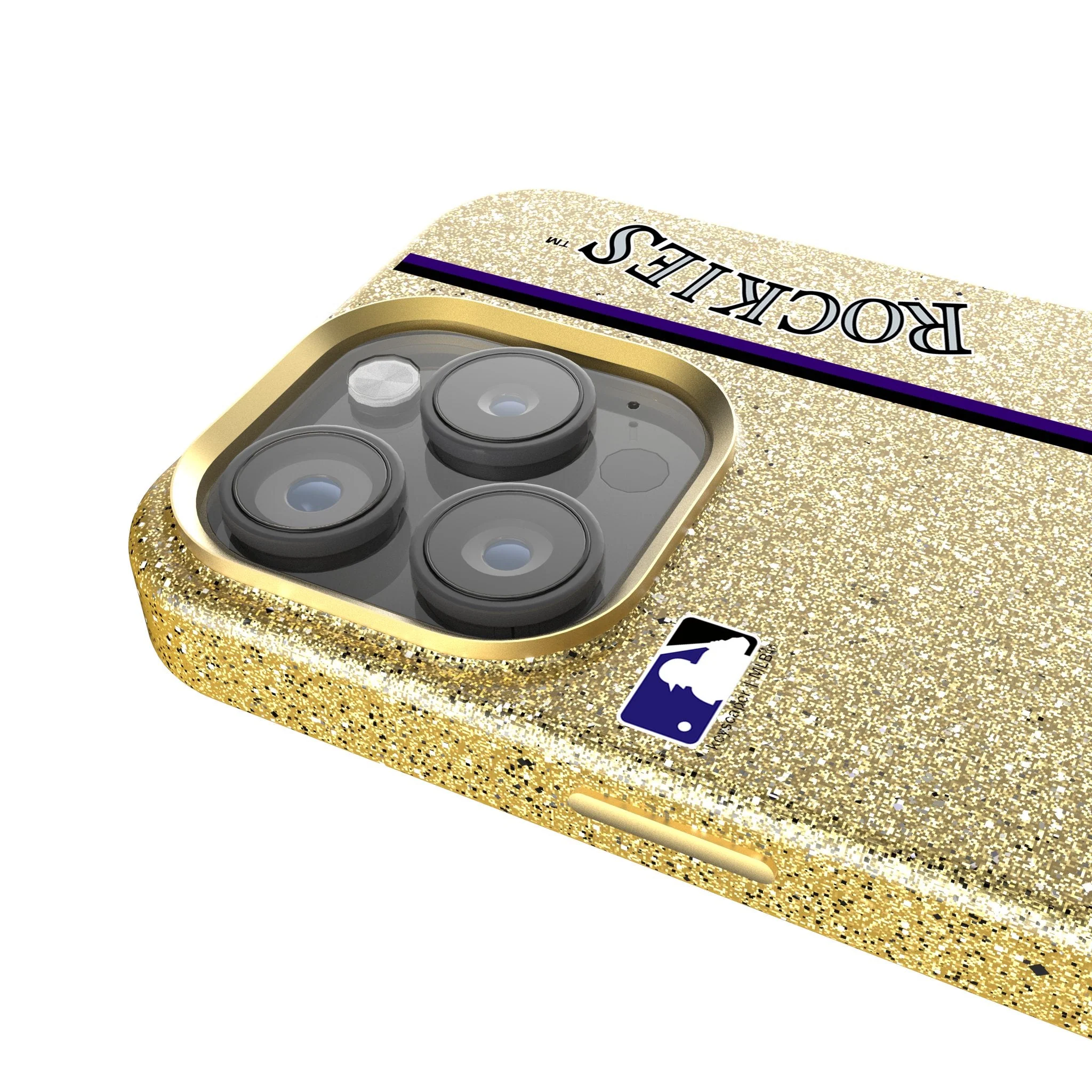 Colorado Rockies Sidebar Bling Phone Case - Image 4