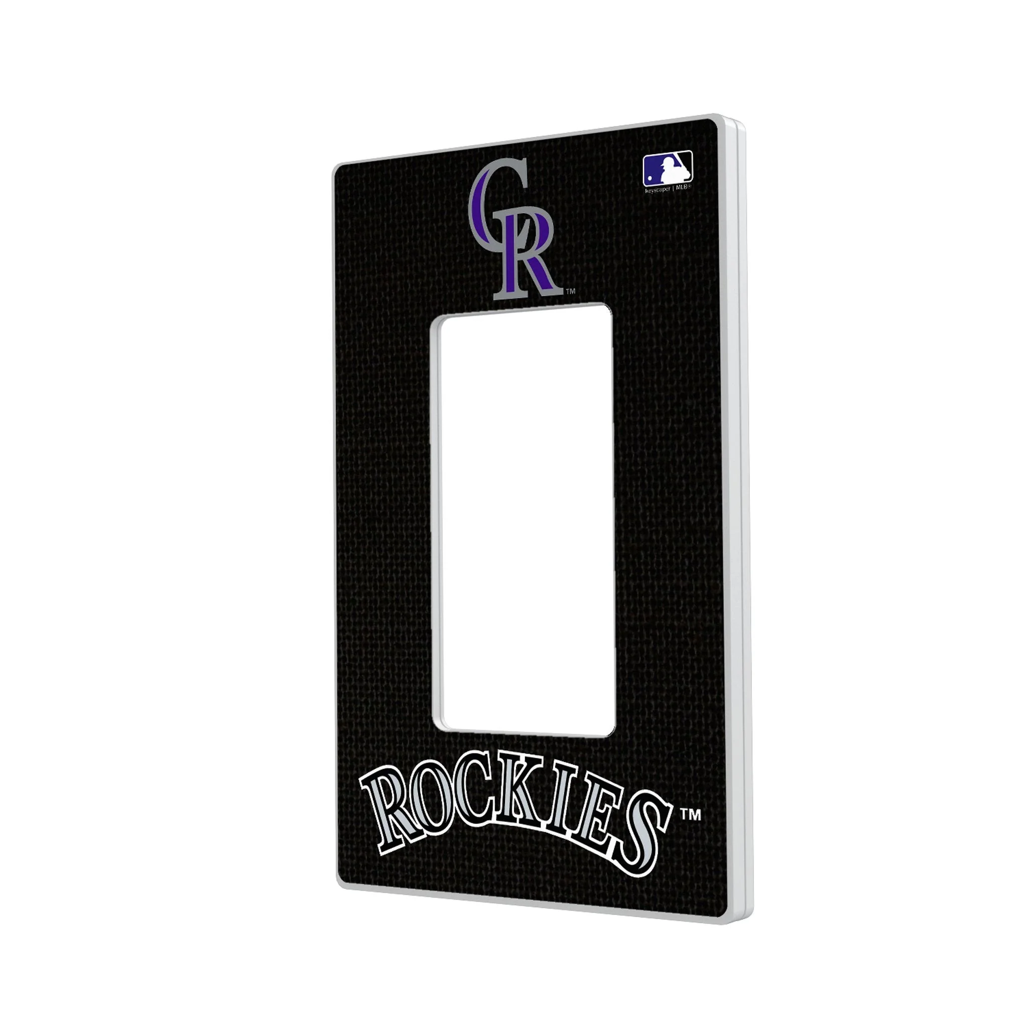 Colorado Rockies Solid Hidden-Screw Light Switch Plate - Image 2
