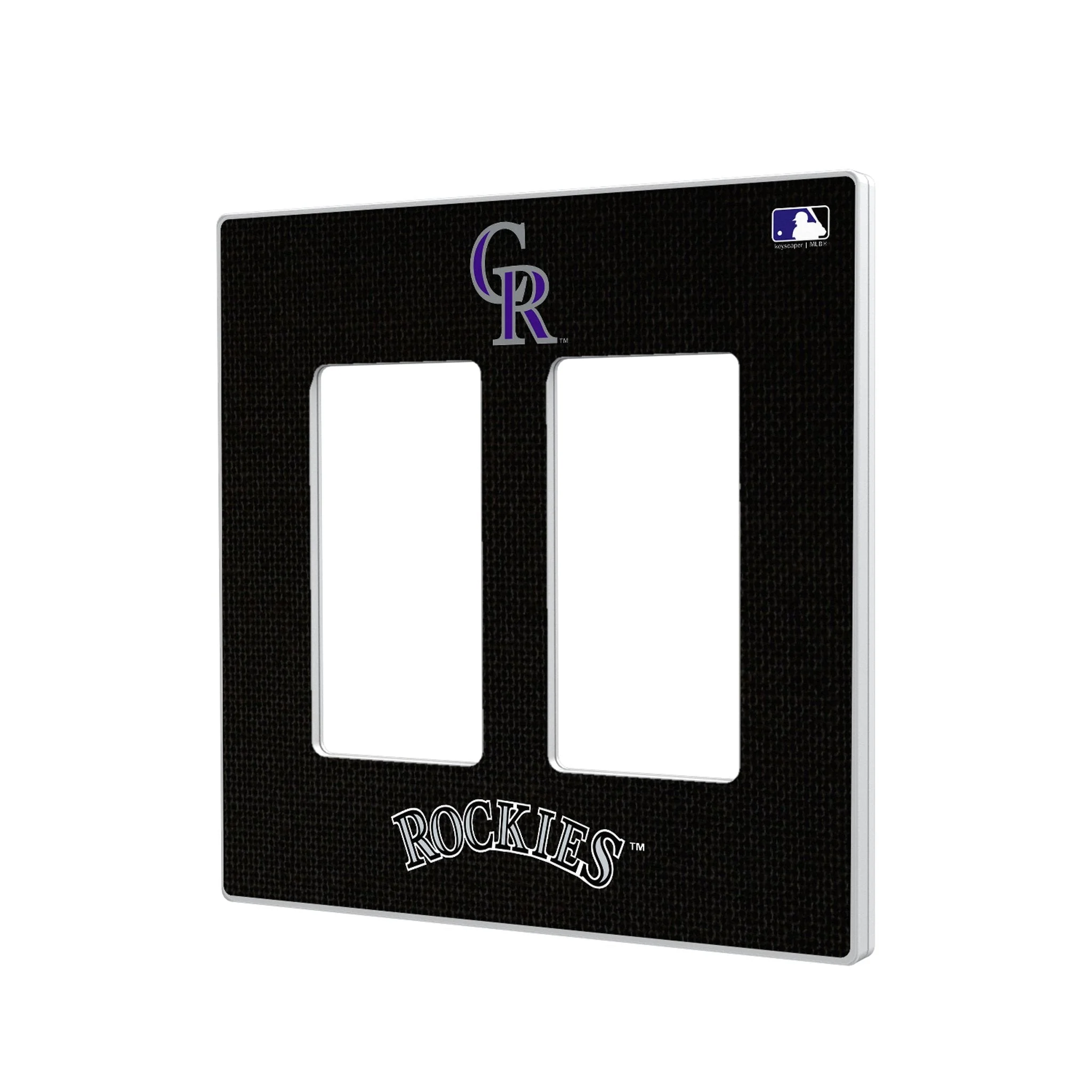 Colorado Rockies Solid Hidden-Screw Light Switch Plate - Image 4