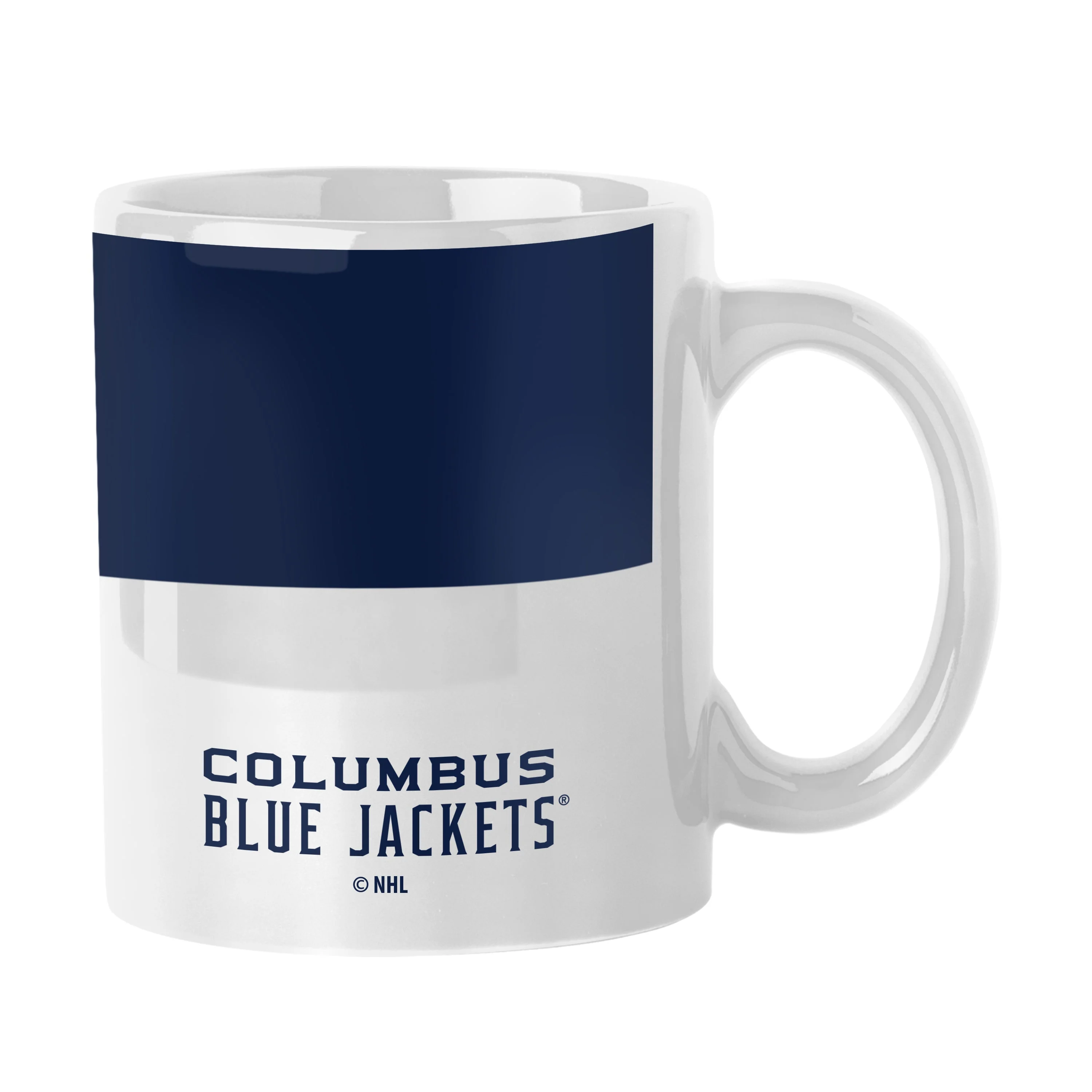 Columbus Blue Jackets 11oz Colorblock Sublimated Mug - Image 2