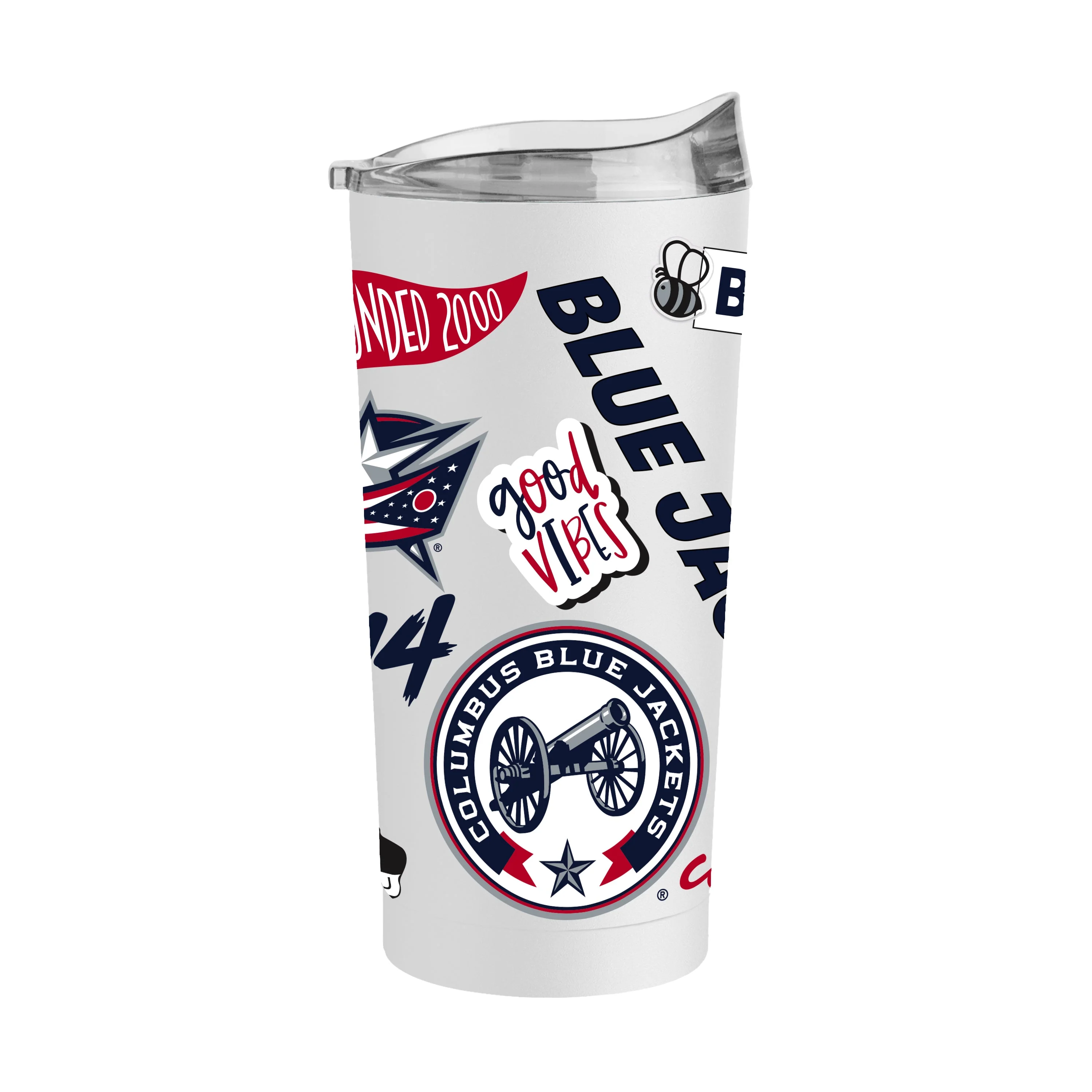 Columbus Blue Jackets 20oz Native Powder Coat Tumbler - Image 2