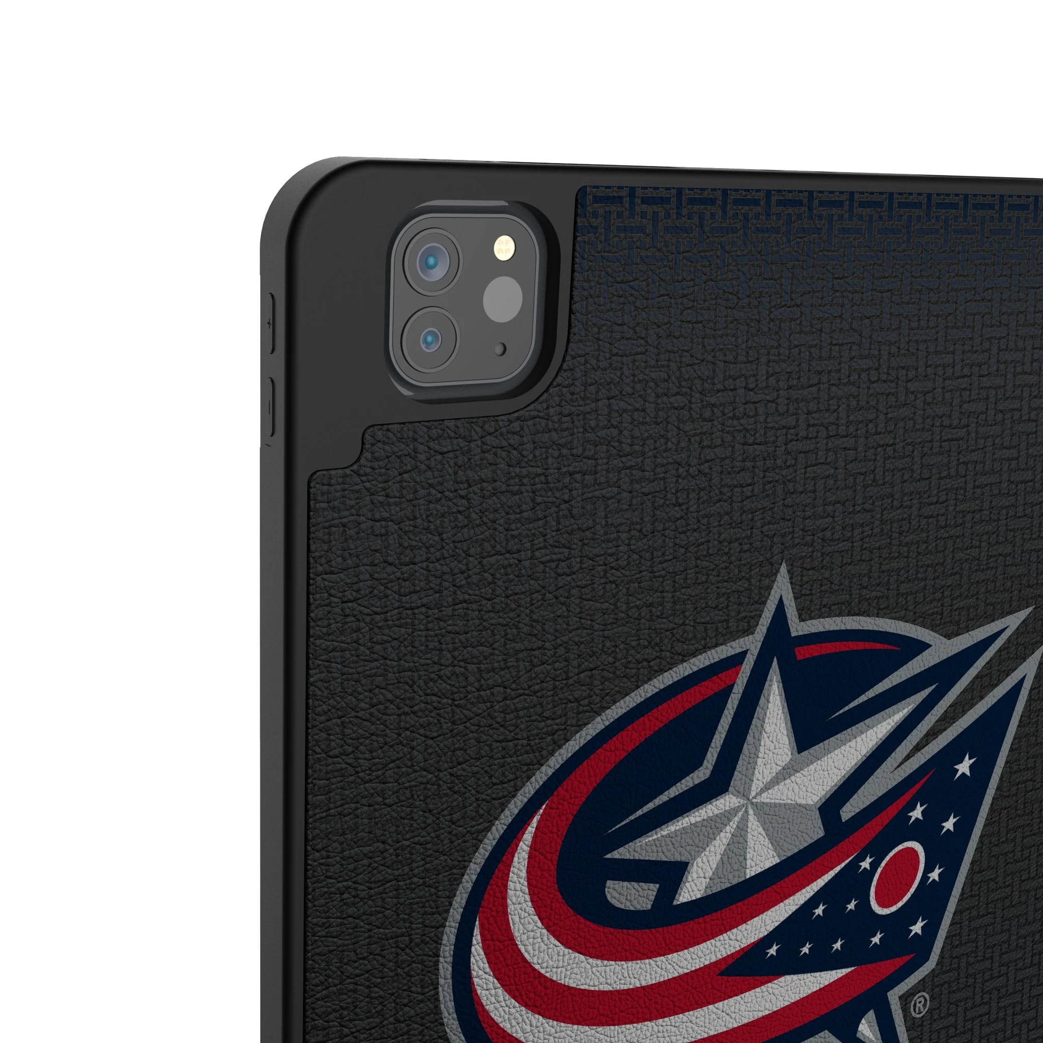 Columbus Blue Jackets Linen Tablet Case for Apple iPad - Image 3
