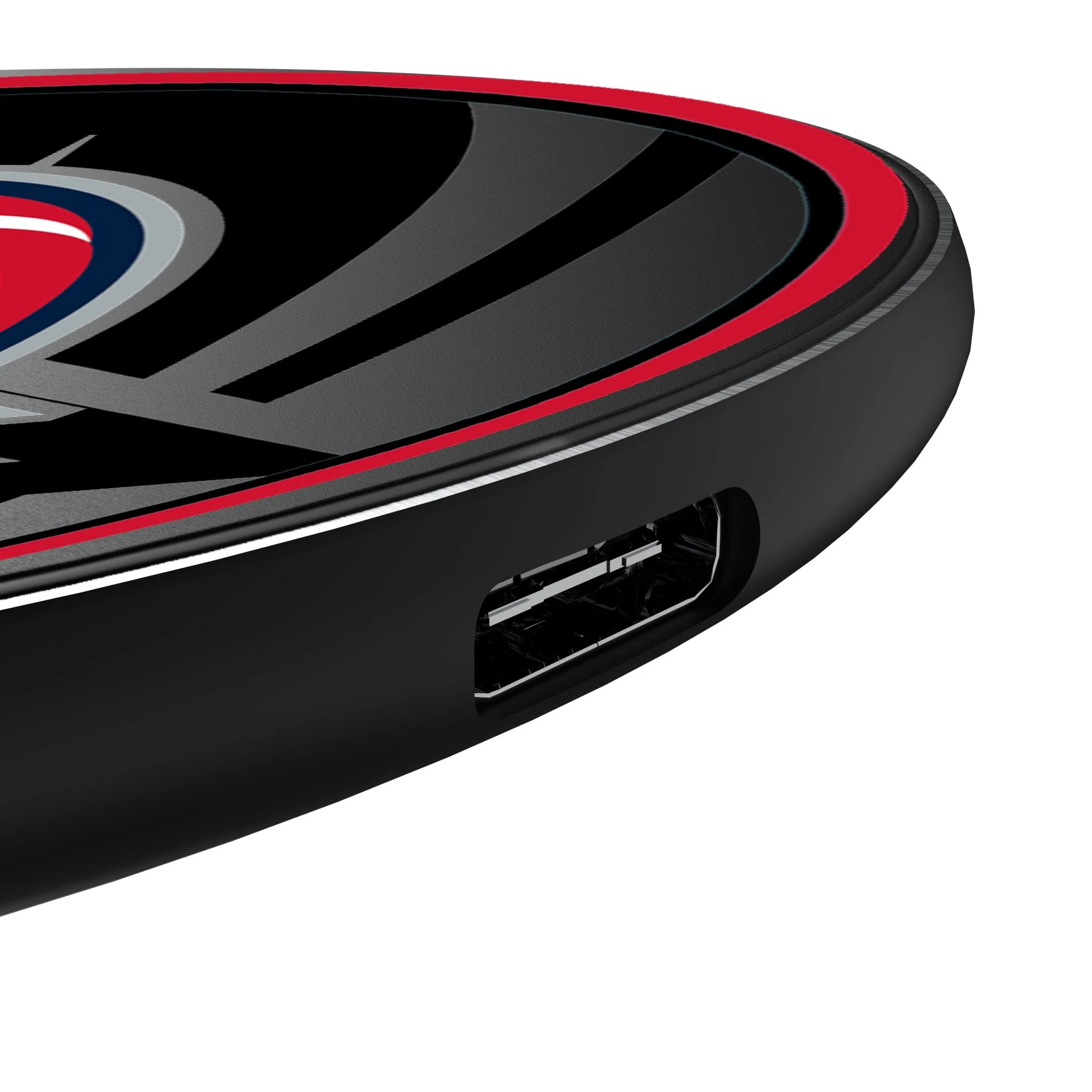 Columbus Blue Jackets Monocolor Tilt 15-Watt Wireless Charger - Image 3