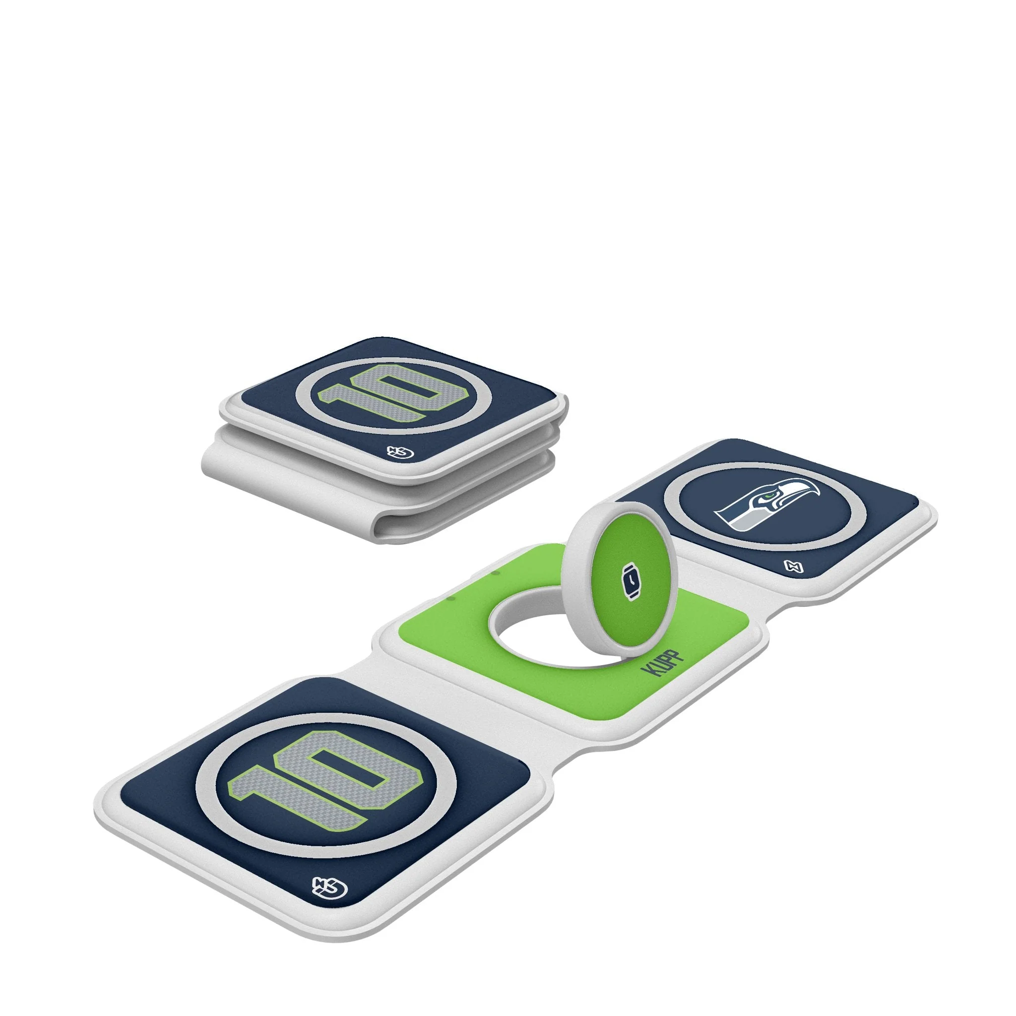 Cooper Kupp Seattle Seahawks 10 Game Tactic Foldable 3 in 1 Charger