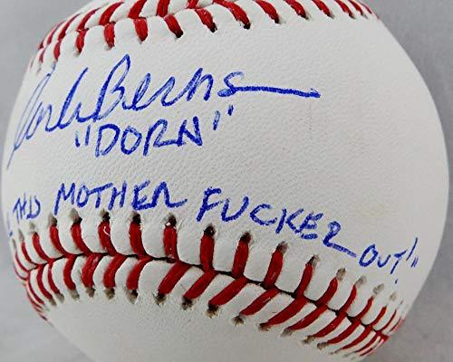 Corbin Bernsen Autographed Rawlings OML Baseball"Dorn" & STMFO - JSA W Auth - Image 3