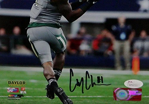 Corey Coleman Autographed Baylor Bears 8x10 About To Catch PF Photo- JSA W Auth - Image 2