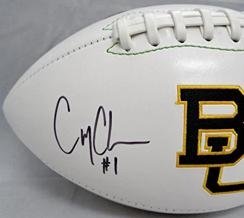 Corey Coleman Autographed Baylor Bears Logo Football- JSA Witnessed Auth - Image 2