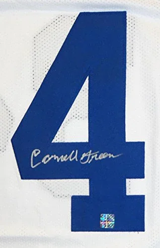 Cornell Green Autographed White Pro Style Jersey - The Jersey Source Auth 4 - Image 3