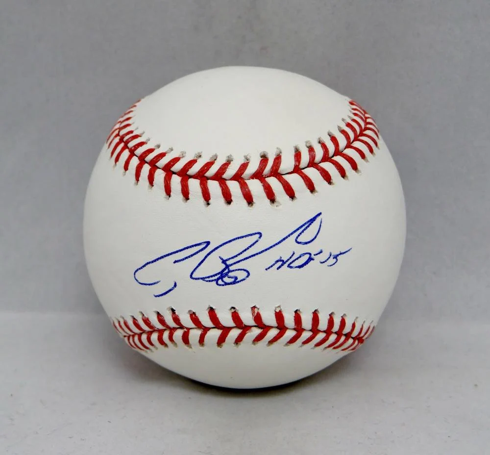 Craig Biggio Autographed Rawlings OML Baseball With HOF - Tristar *Blue - Image 4