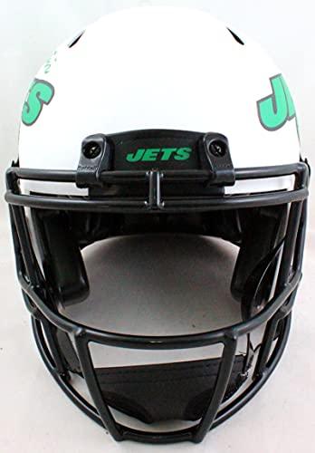 Curtis Martin Signed NY Jets F/S Lunar Authentic Helmet- PSA/DNA Green - Image 4