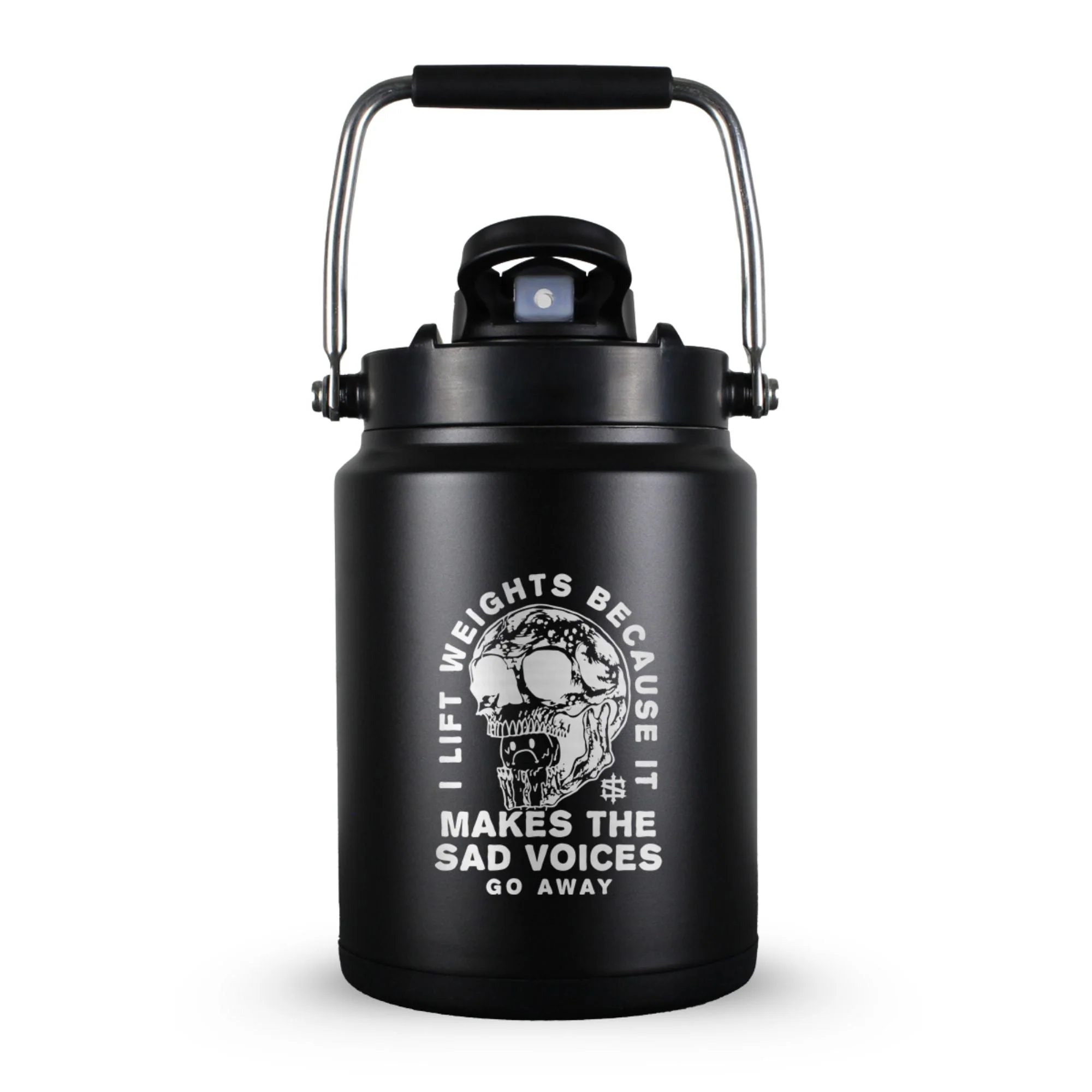 Custom Iron Sanctuary Half Gallon Jugs