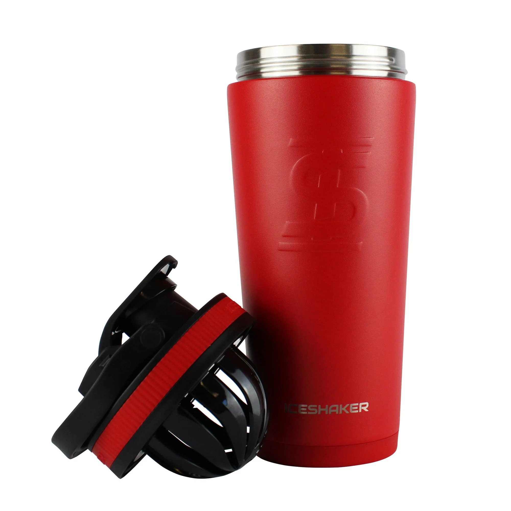 Custom Ronaldinho 26oz Ice Shaker - Red - Image 2