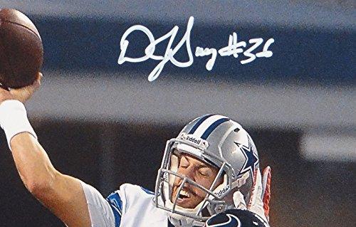 D.J. Swearinger Autographed 8x10 Cowboys Tackle Photo- JSA W Authenticated - Image 2