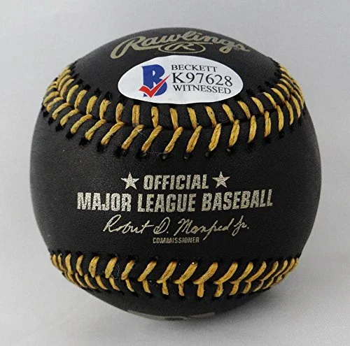 Dale Murphy Autographed Rawlings OML Black Baseball w/NL MVP-Beckett - Image 3