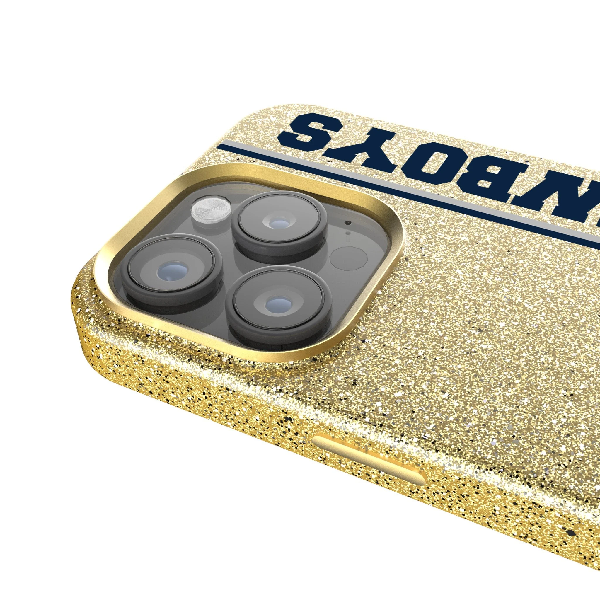 Dallas Cowboys 1966-1969 Historic Collection Sidebar Bling Phone Case - Image 4