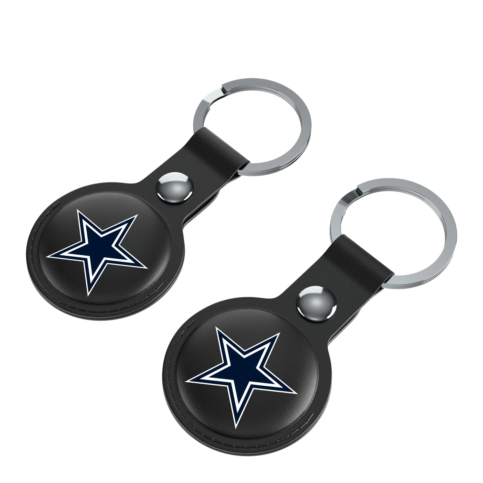 Dallas Cowboys Insignia Black Airtag Holder 2-Pack - Image 3