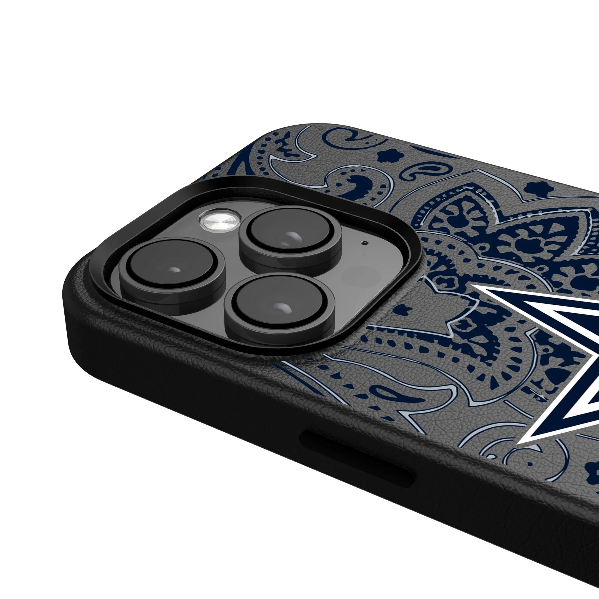 Dallas Cowboys Paisley MagSafe Compatible Phone Case for Apple iPhone - Image 4