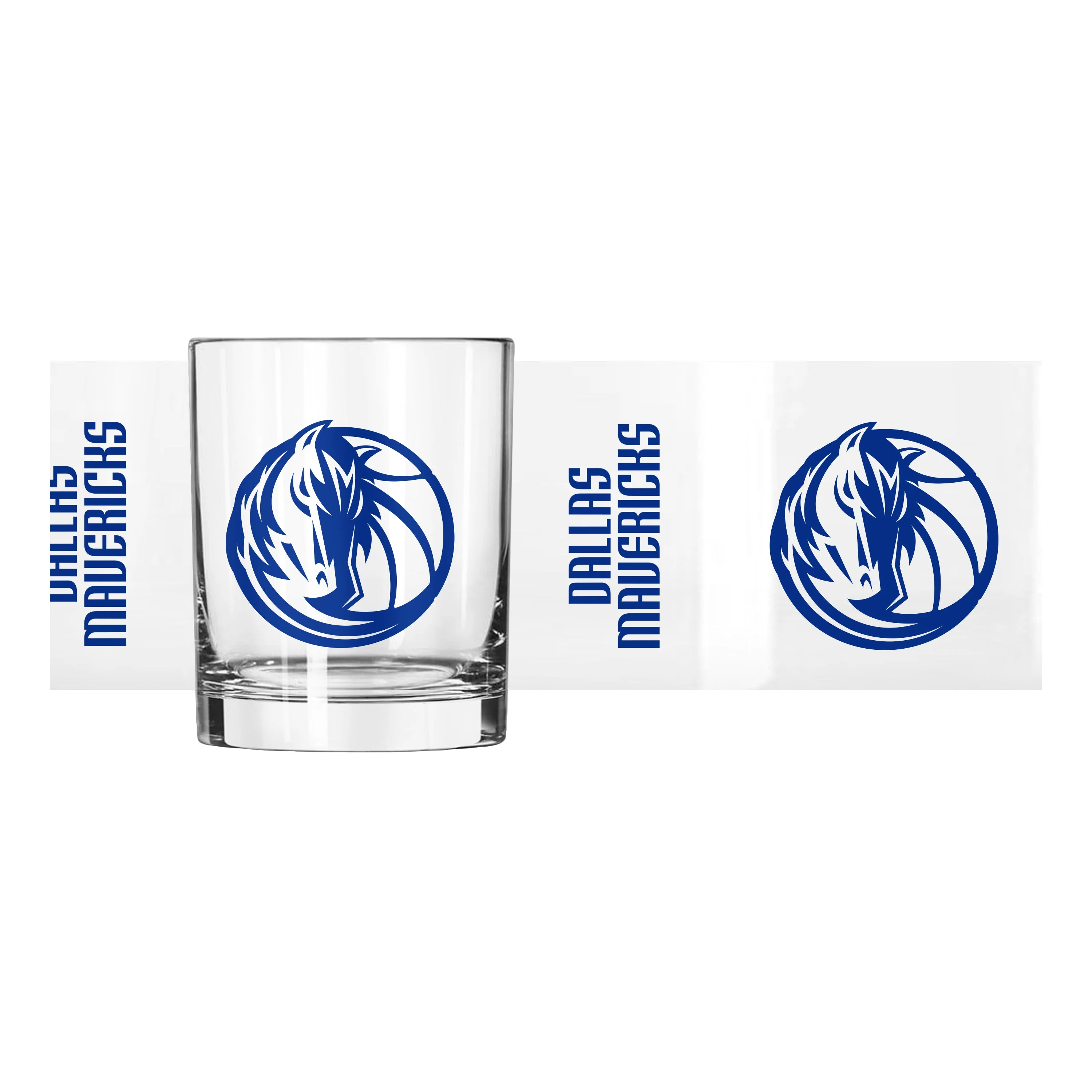 Dallas Mavericks 14oz Gameday Rocks Glass - Image 2