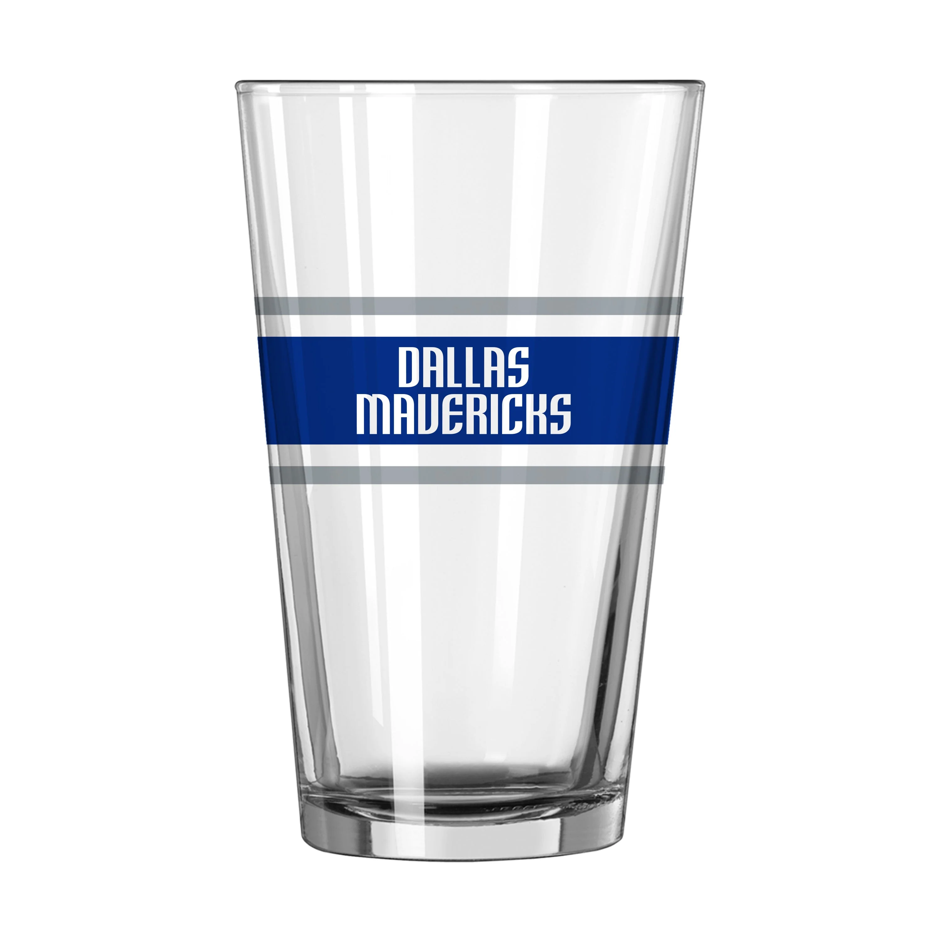 Dallas Mavericks 16oz Stripe Pint Glass - Image 2