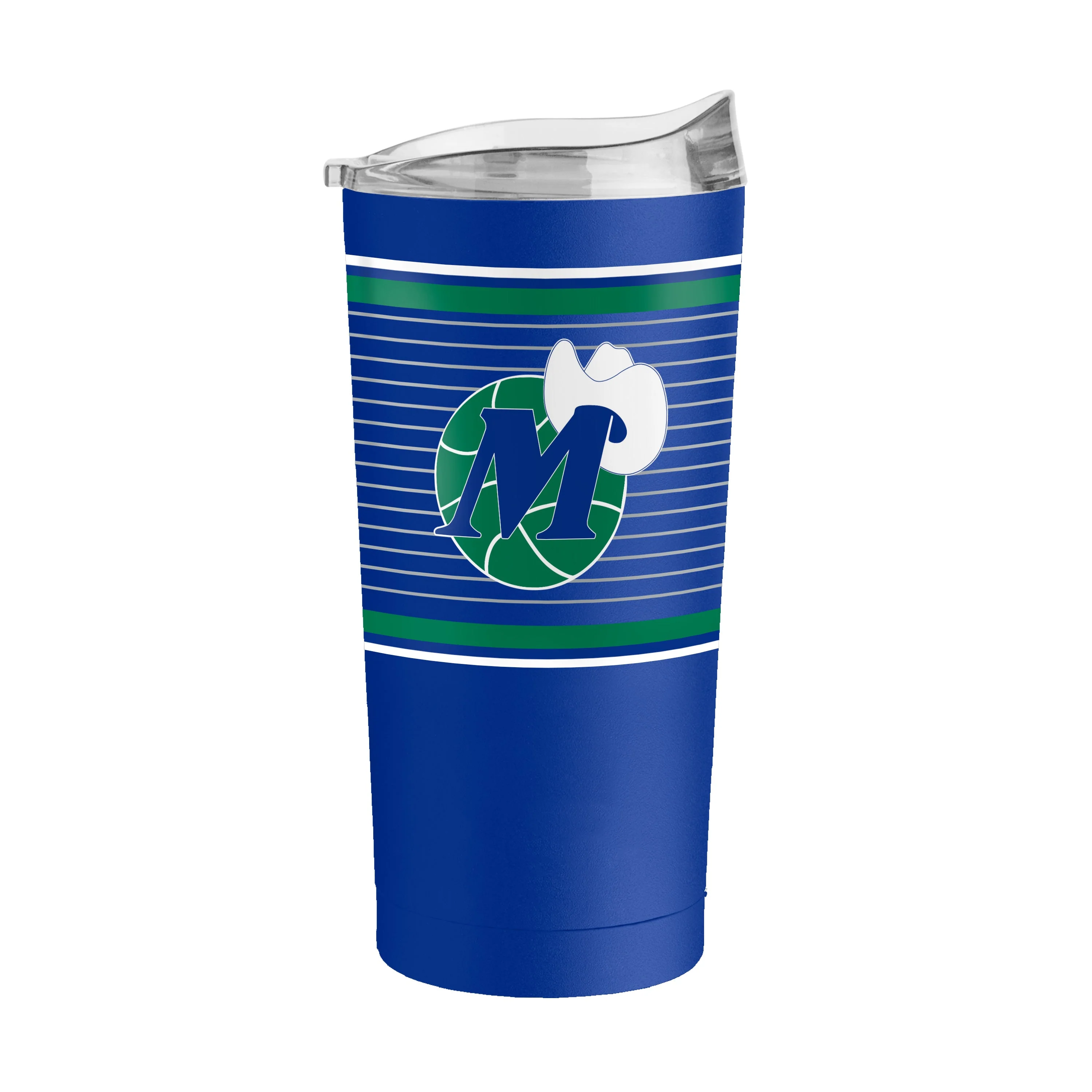 Dallas Mavericks 20oz Retro Stripe Powder Coat Tumbler - Image 2