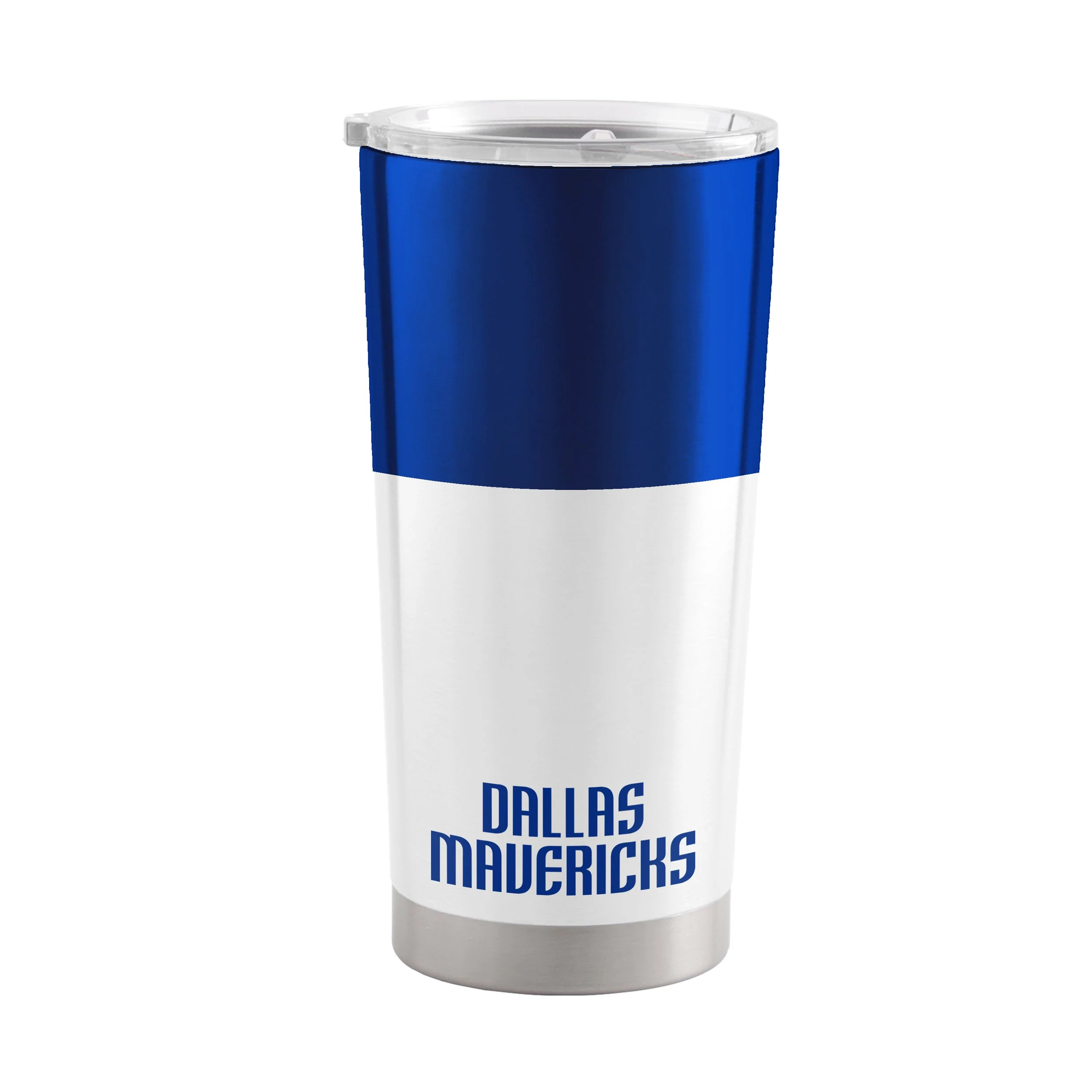 Dallas Mavericks Colorblock 20oz SS Tumbler with Color Block Graphics - Image 2