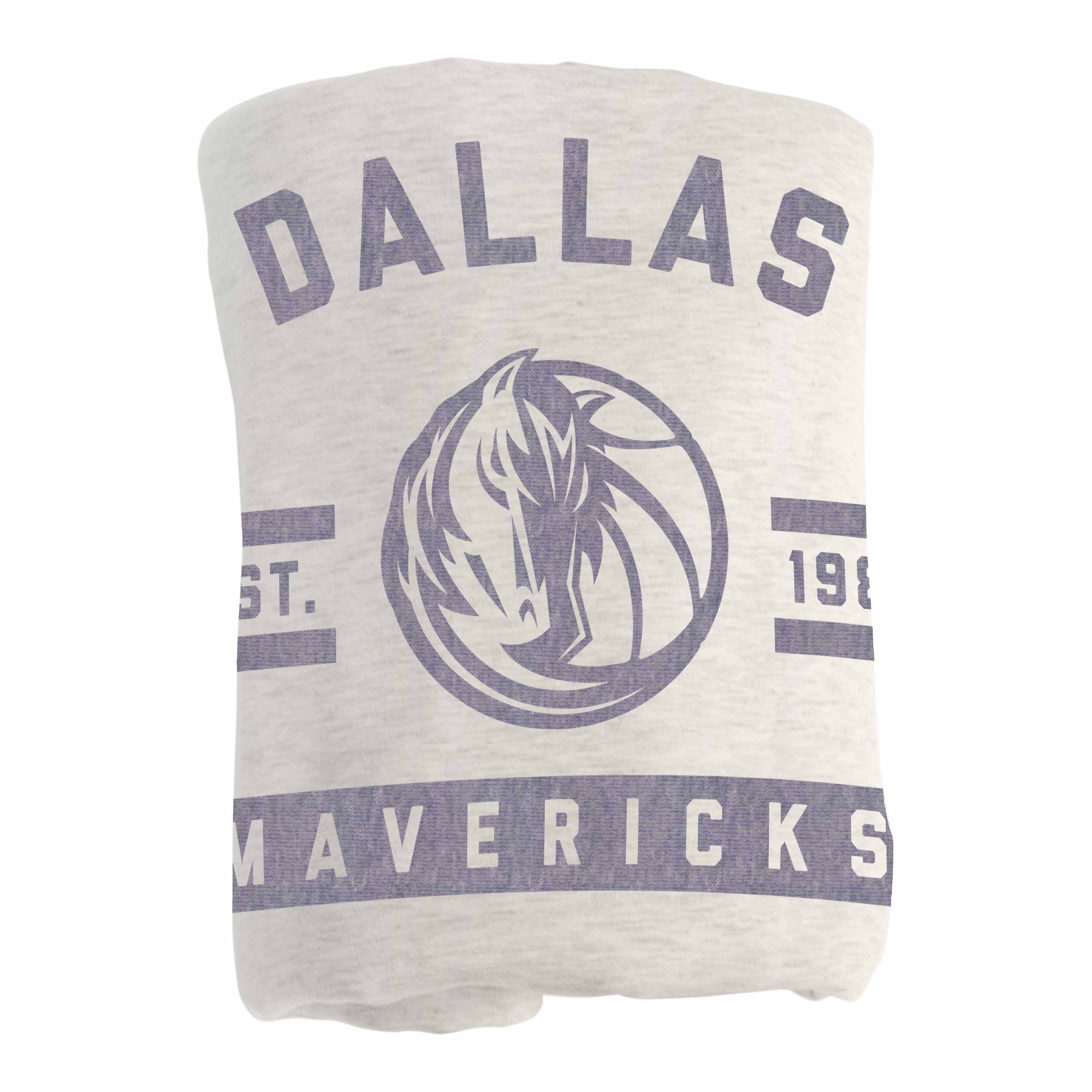 Dallas Mavericks Oatmeal Sweatshirt Blanket - Image 3