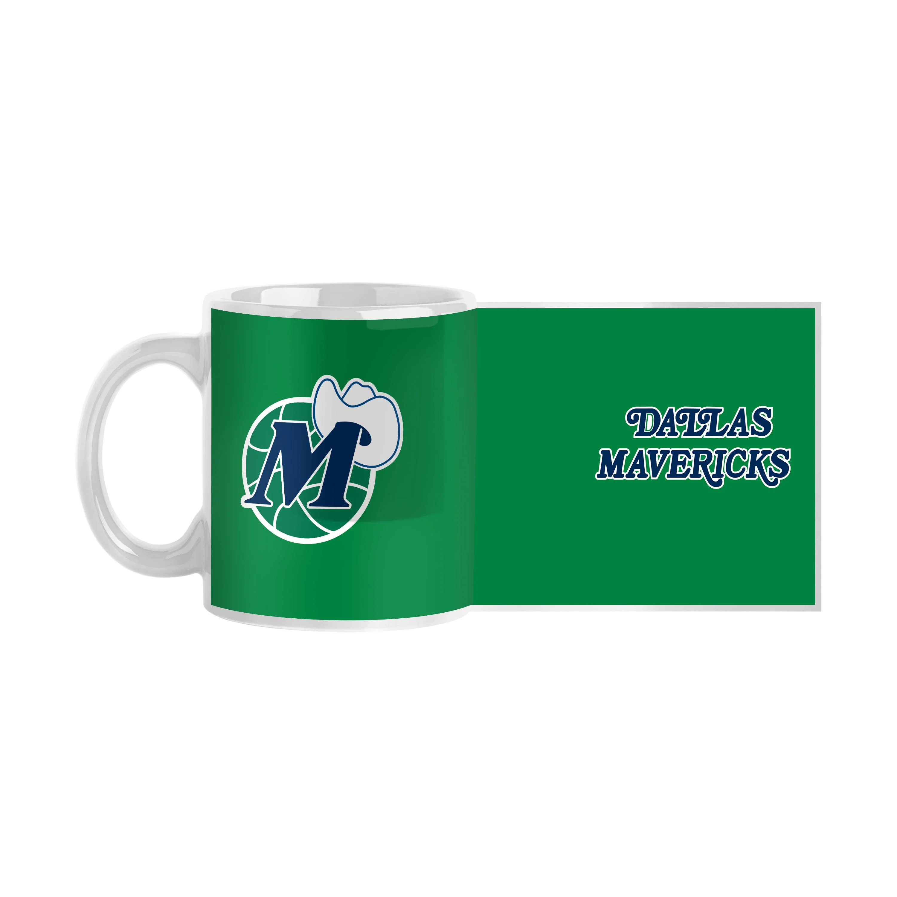 Dallas Mavericks Vintage 11oz Flipside Sublimated Mug - Image 2