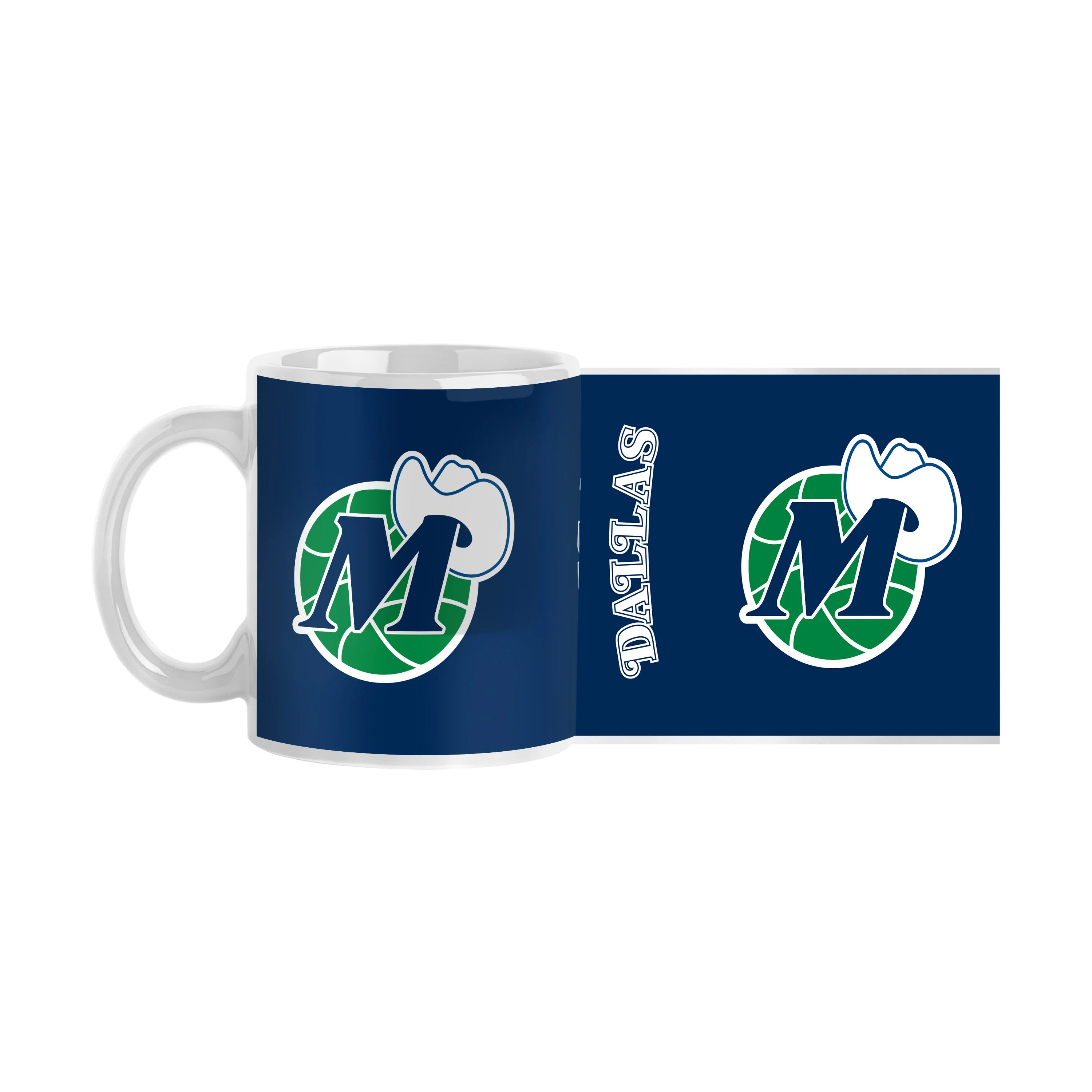 Dallas Mavericks Vintage 11oz Gameday Sublimated Mug - Image 2