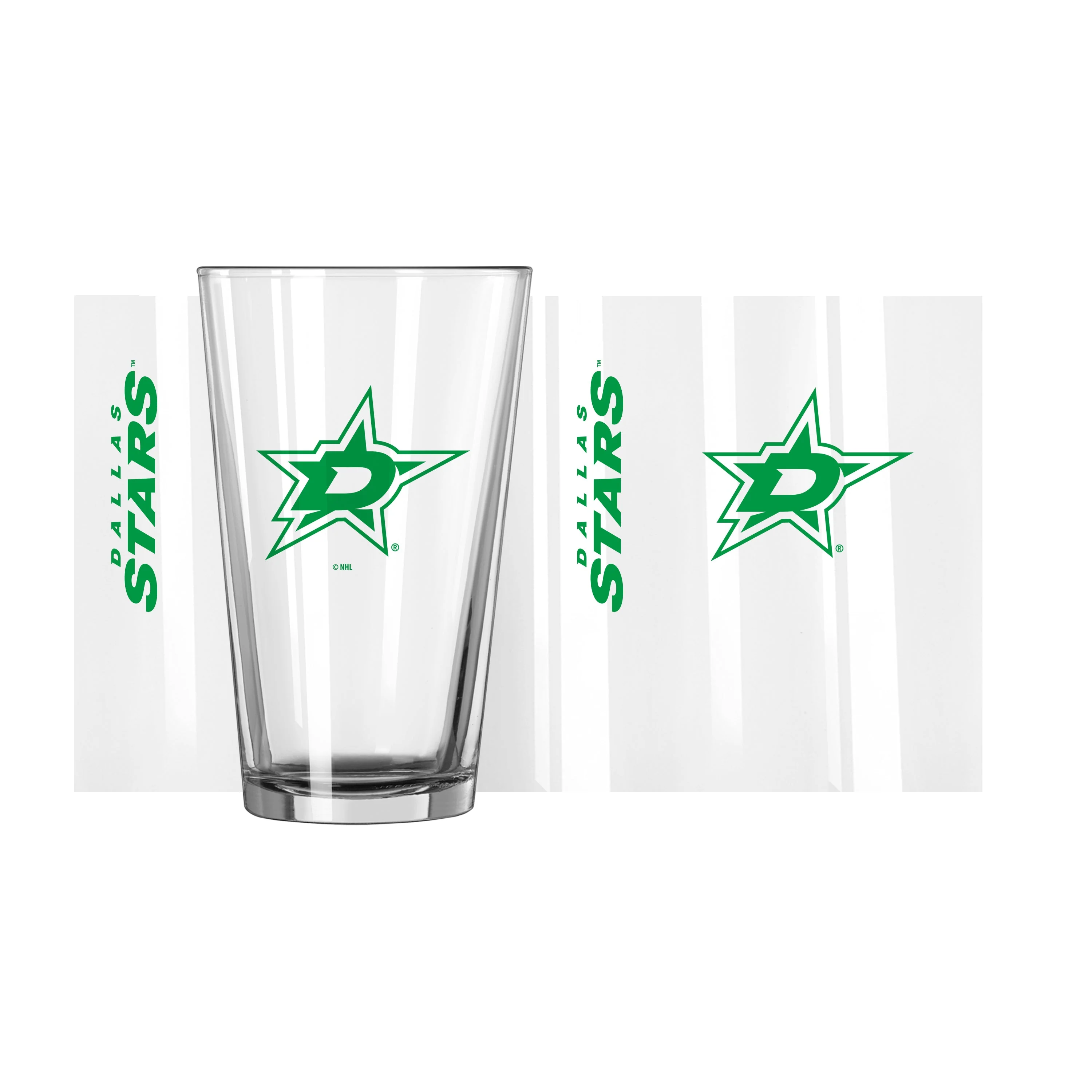 Dallas Stars 16oz Gameday Pint Glass - Image 2
